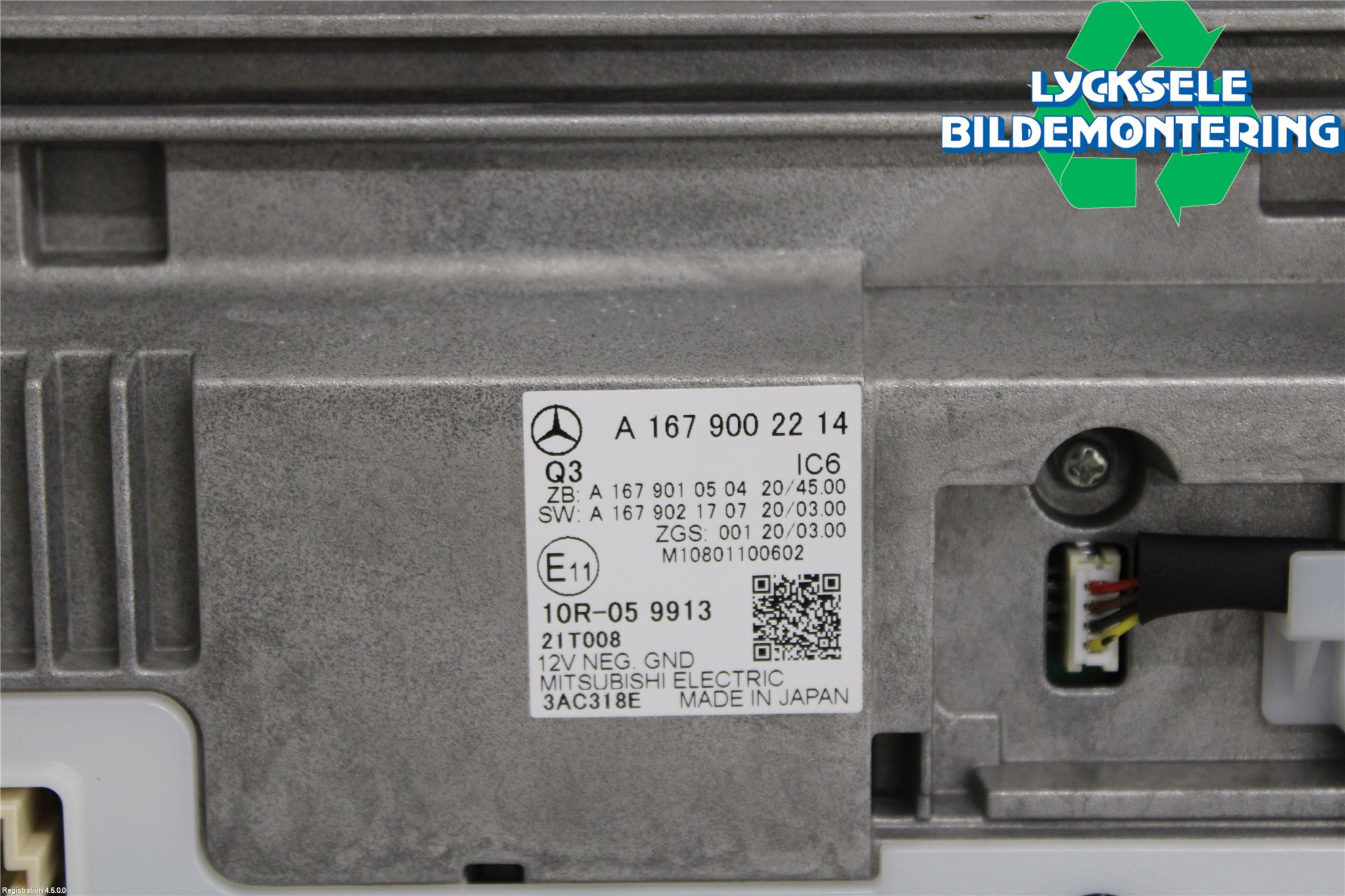 Mercedes-Benz MB GLE-KLASS (W167/V167/C167) 19- Instrument Komb