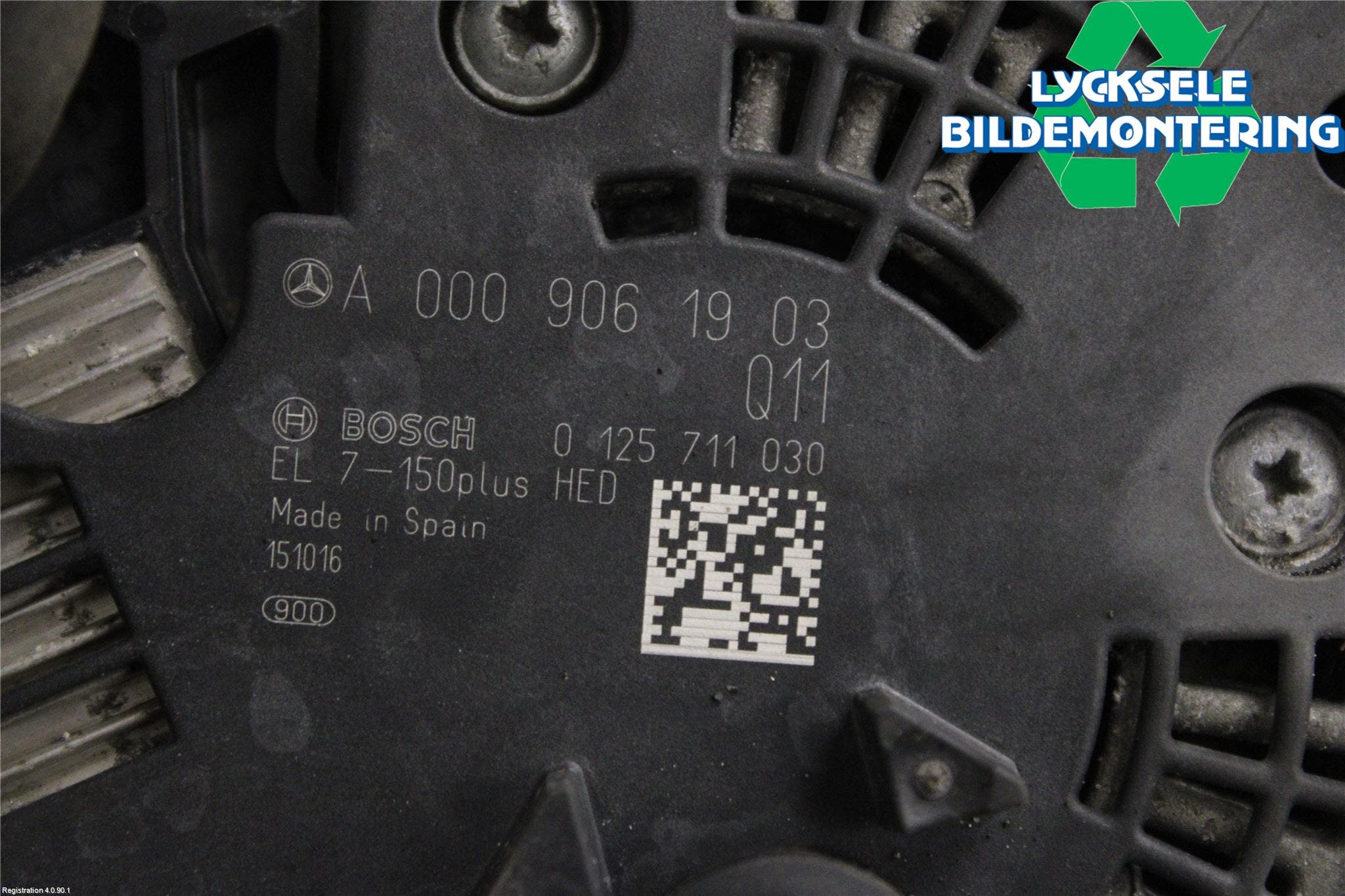 Mercedes-Benz MB CLA-KLASS (C117/X117) 13-19 Generator