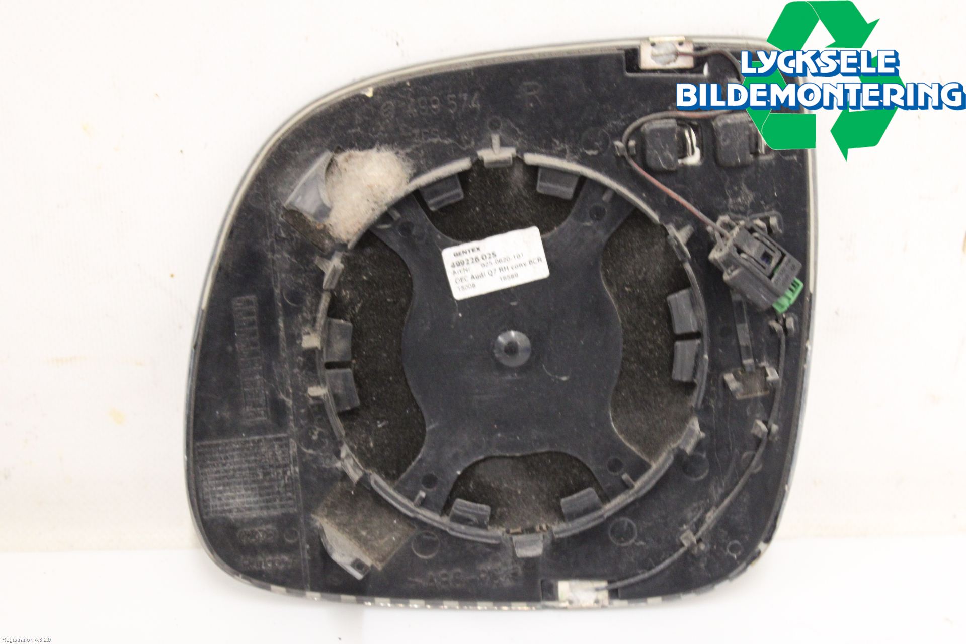Audi Q7/SQ7 Spegelglas Hö