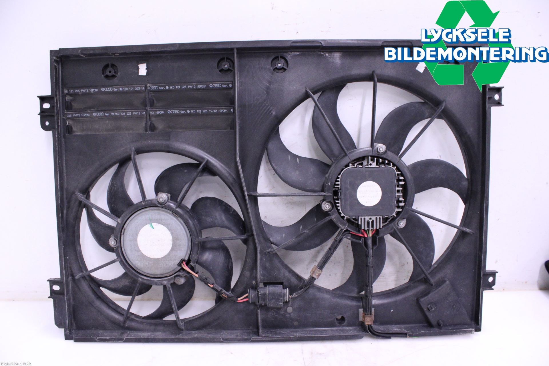 Volkswagen VW CADDY 11-15 Kylfläkt El