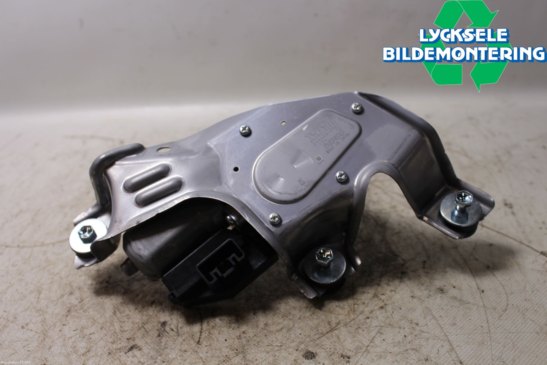 Toyota AURIS 13-19 Torkarmotor Baklucka