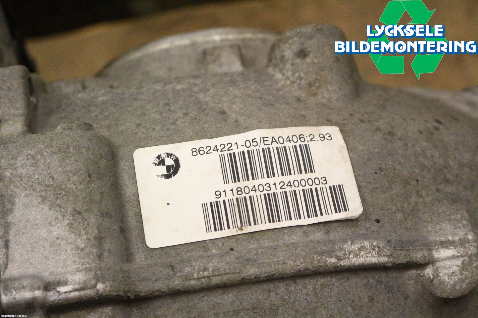 BMW 5 G30/G31/F90 17-23 Bakväxel-Diff