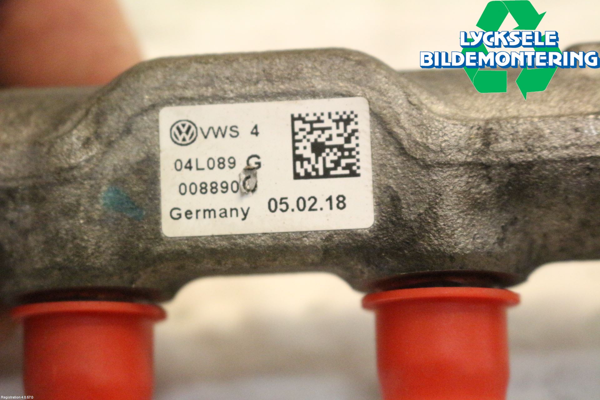 Audi Q3 8U 12-18 Inj. Fuelrail