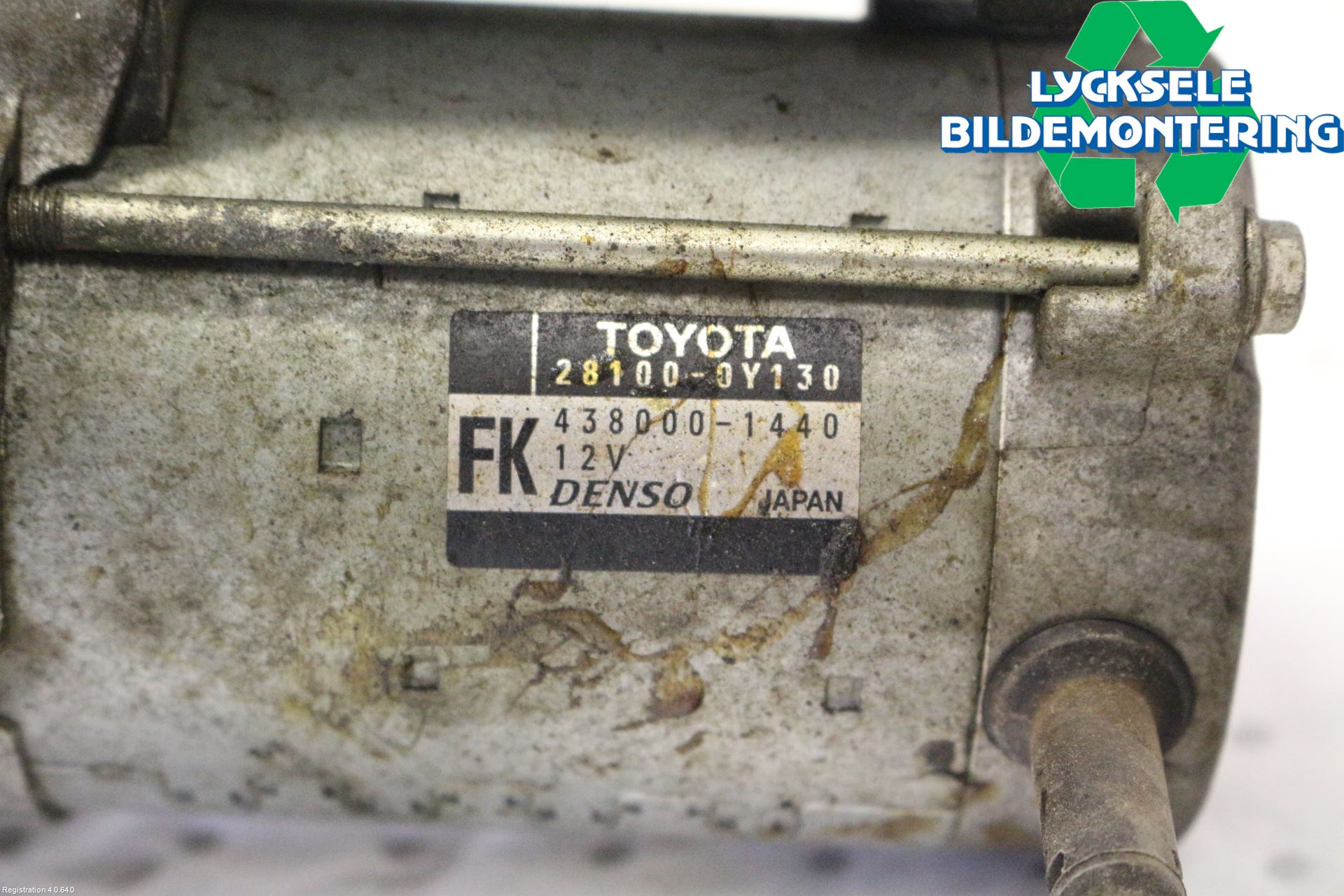 Toyota YARIS XP130 15-20 Startmotor