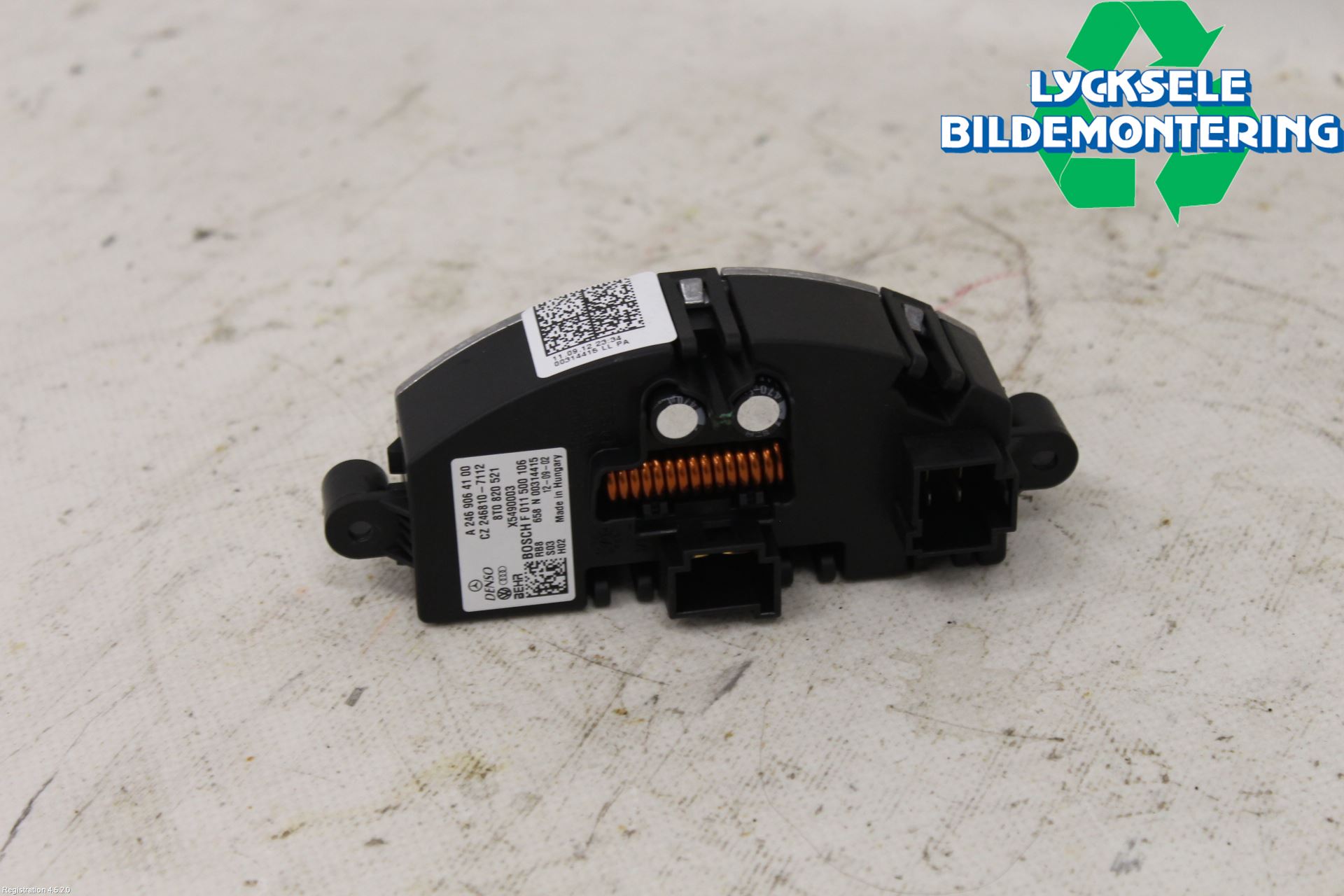 Audi A4 ALLROAD 09-16 Värmefläktsmotstånd