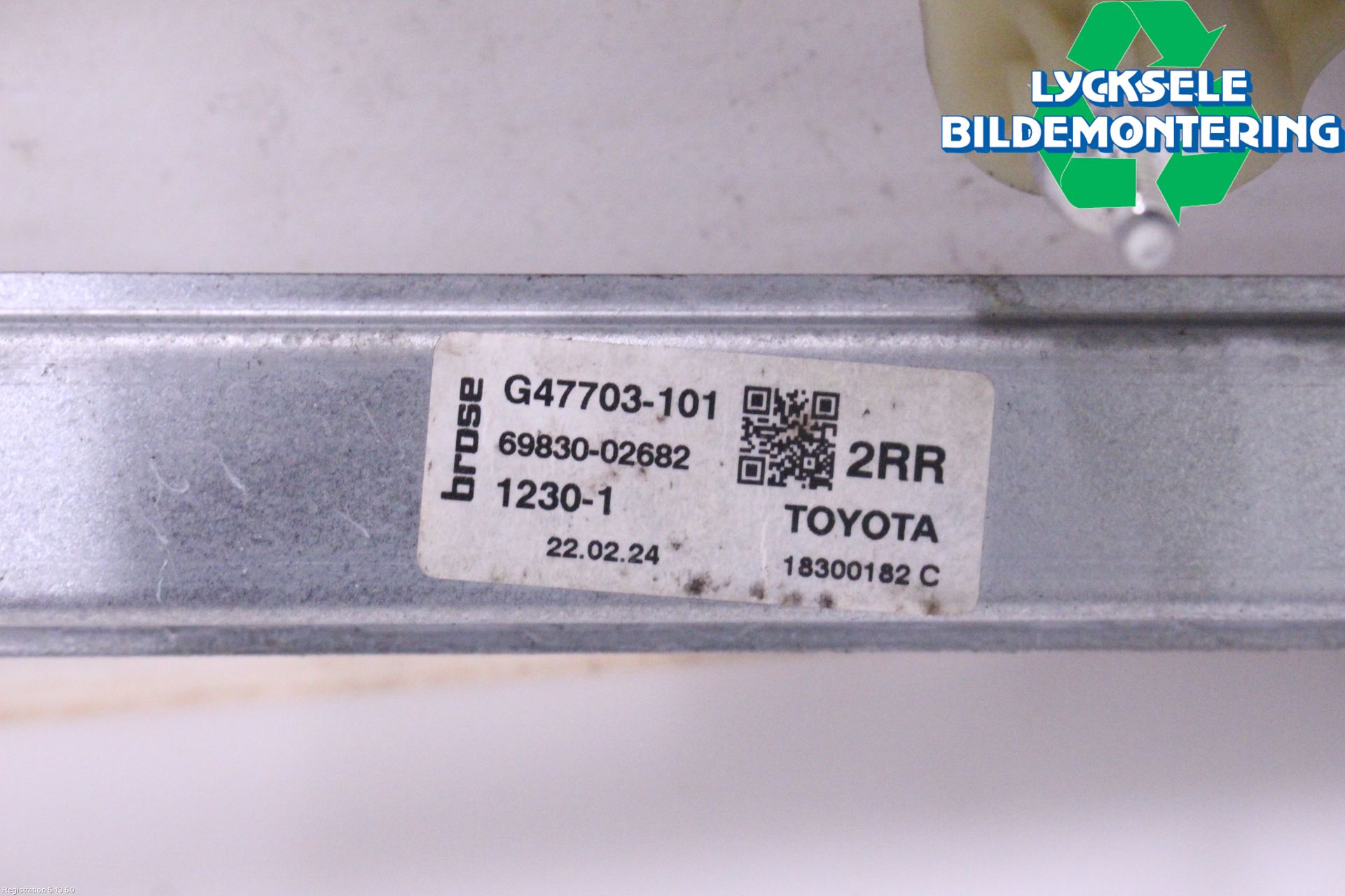 Toyota COROLLA 19- Fönsterhiss El Kompl