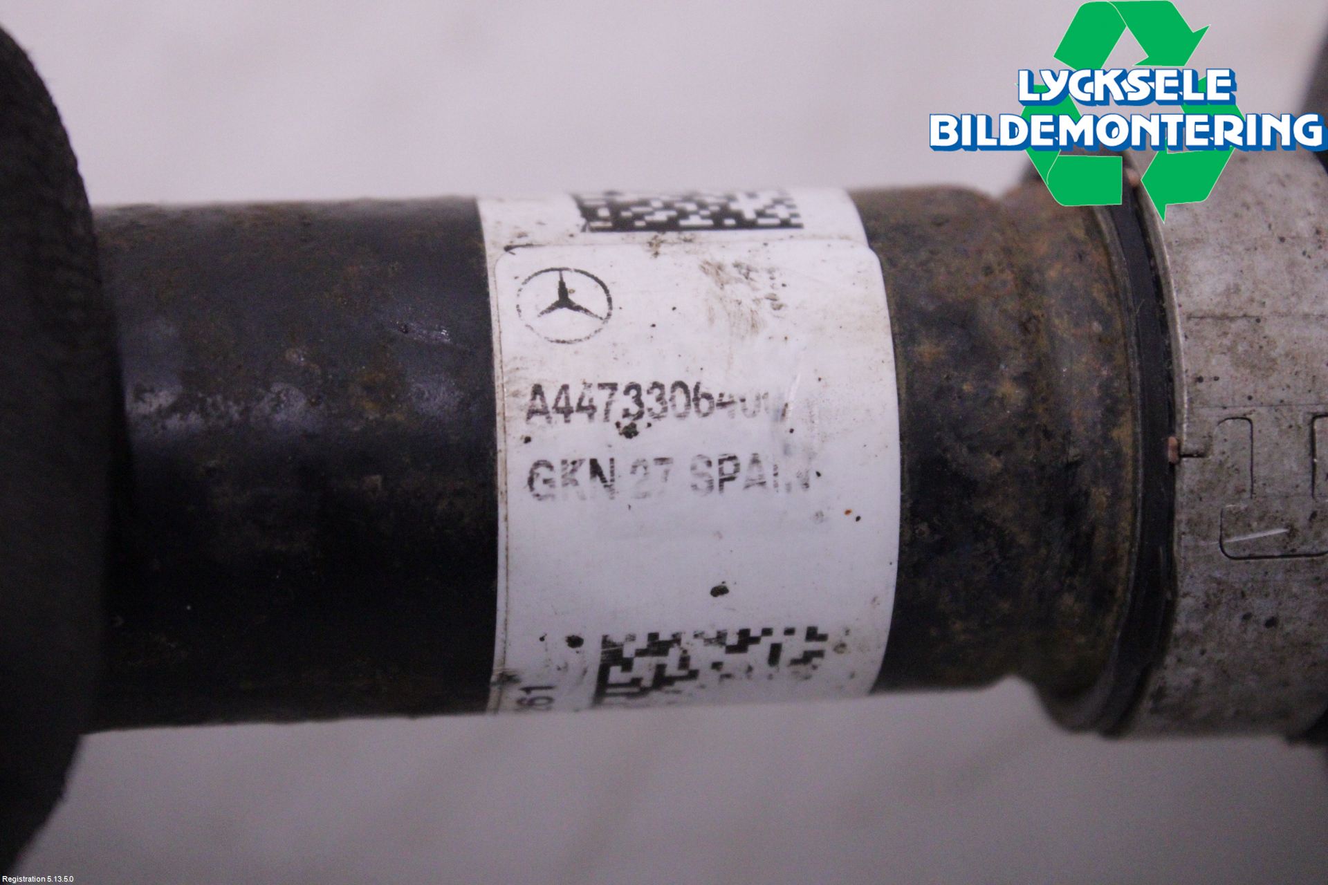 Mercedes-Benz MB VITO/V-KLASS (W640,W447,W448) 14- Drivaxel Fram Vänster