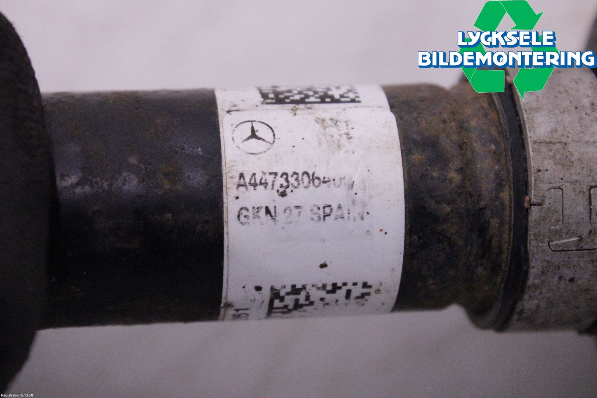 Mercedes-Benz MB VITO/V-KLASS (W640,W447,W448) 14- Drivaxel Fram Vänster