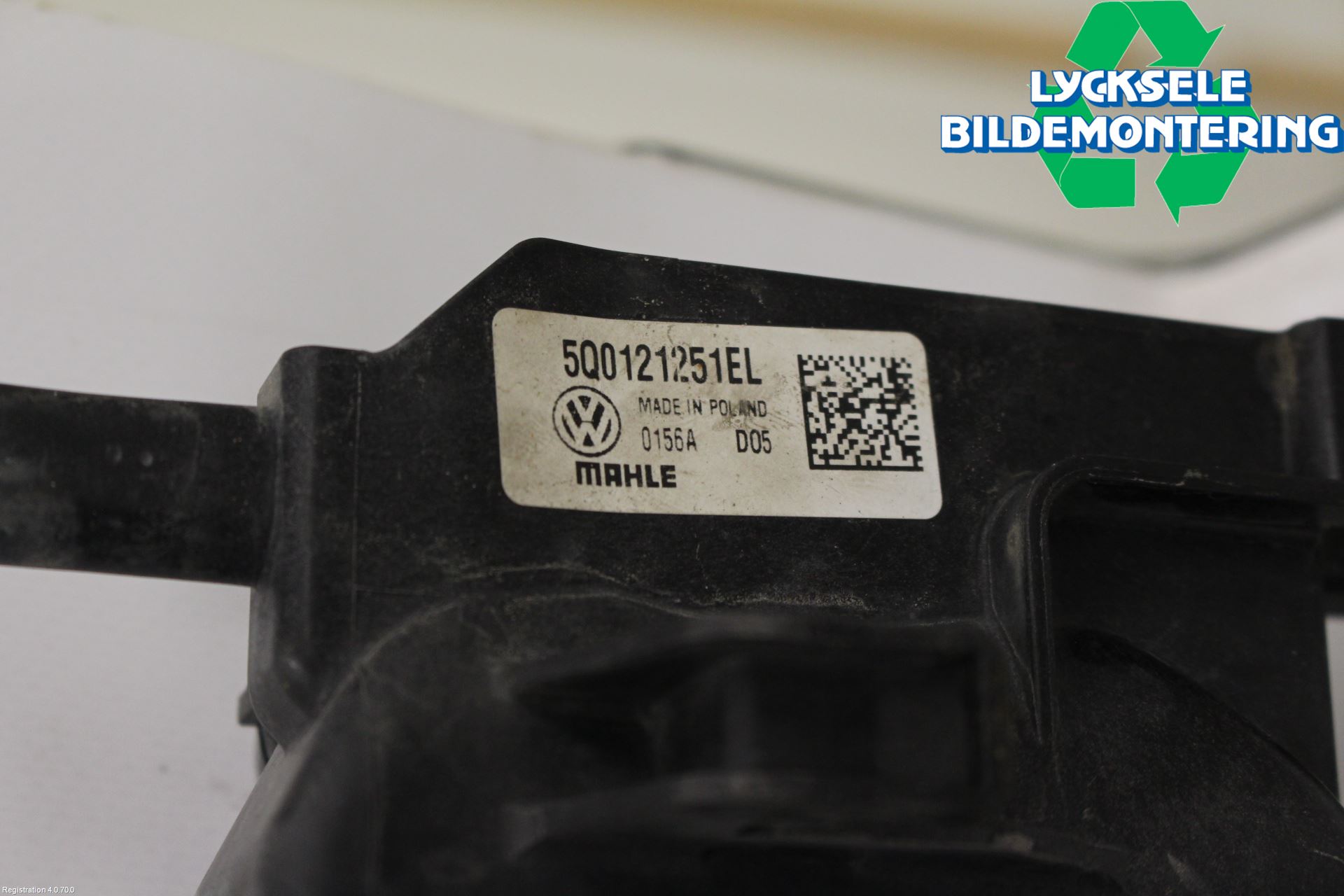 Volkswagen VW GOLF / E-GOLF VII 13-20 Kylare Man