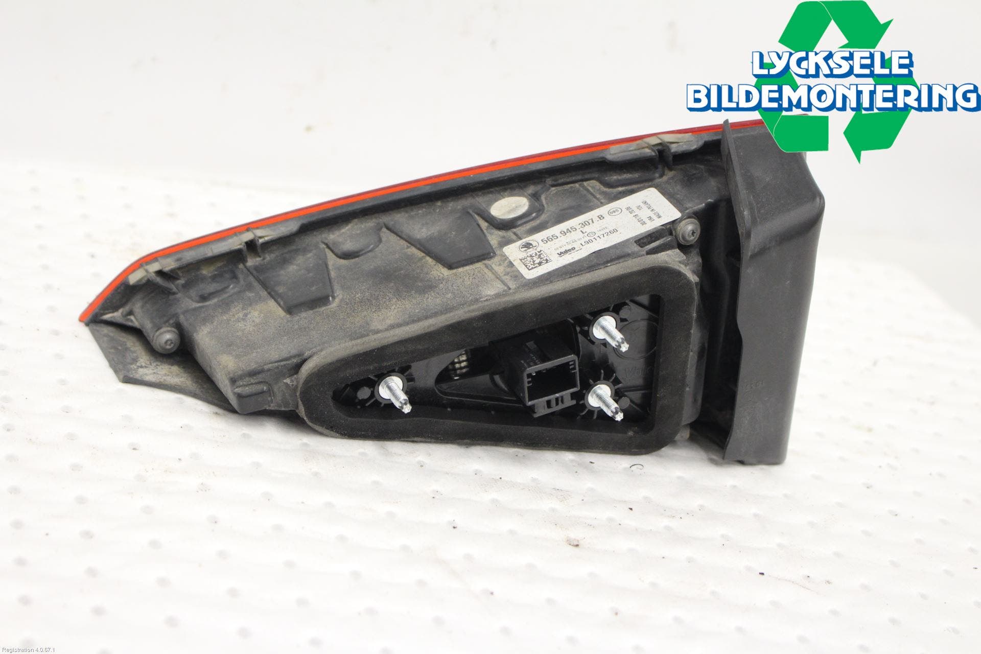 Skoda KODIAQ 17-24 Bakljus Lucka Vä