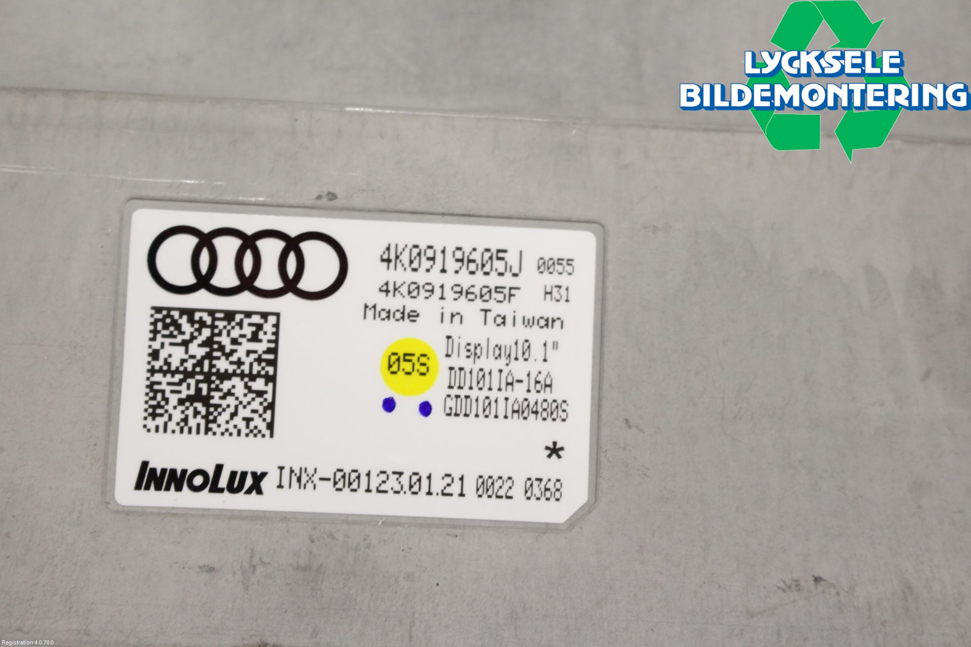 Audi A6 F2/C8 19- Multifunktionsdisplay