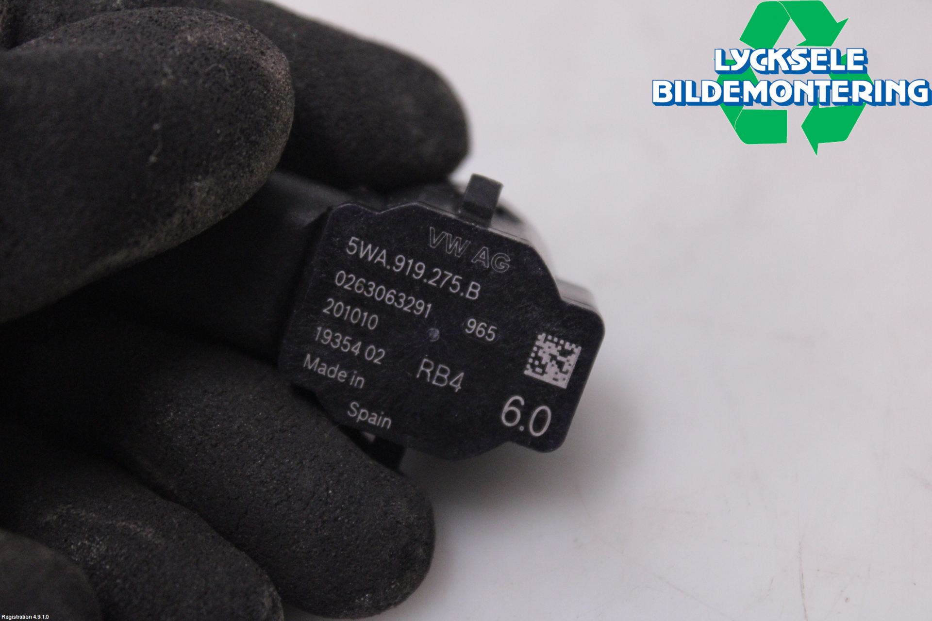 Volkswagen VW ID.3 21- Parkeringshjälp Backsensor