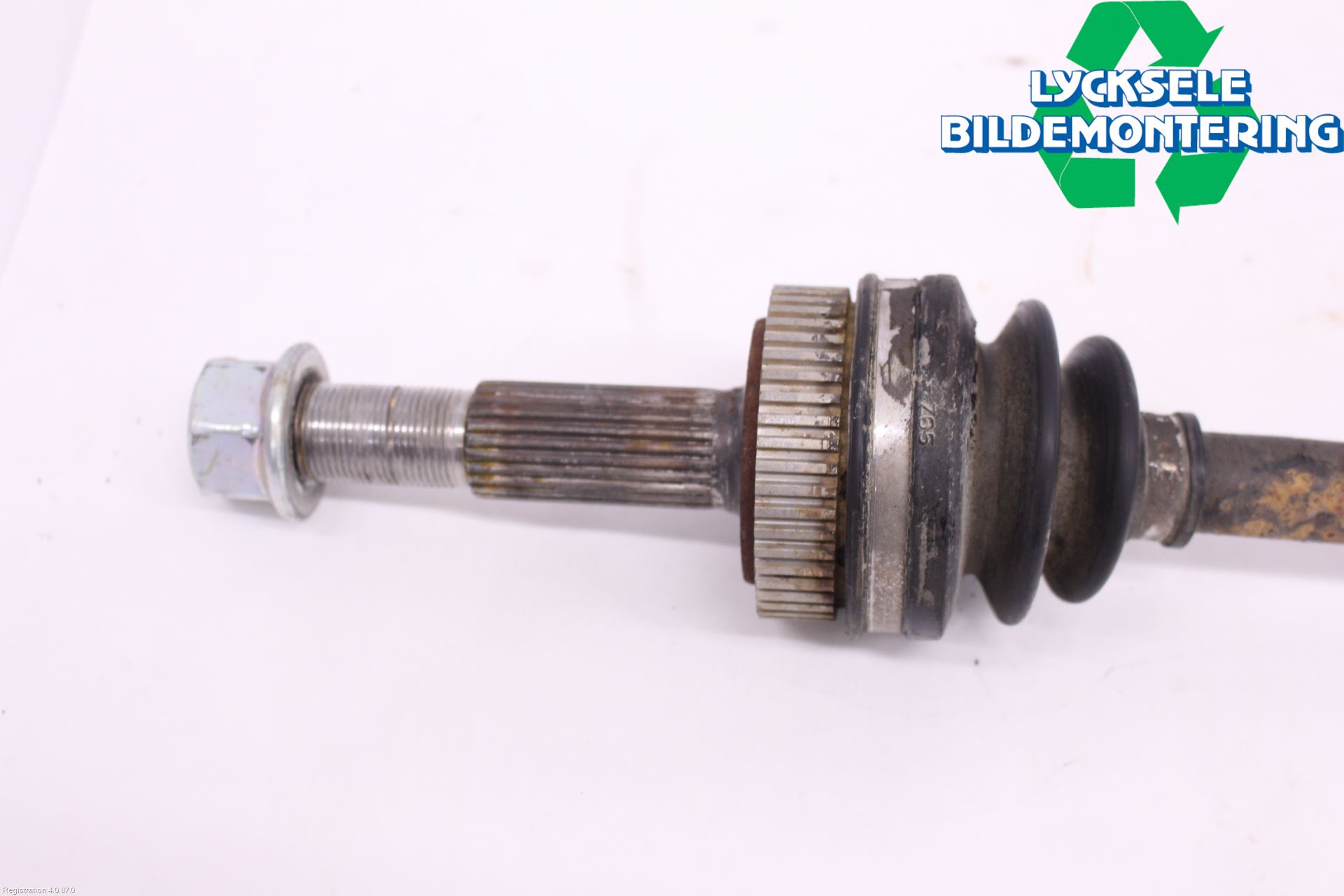Nissan QASHQAI 10-14 Drivaxel Bak Höger