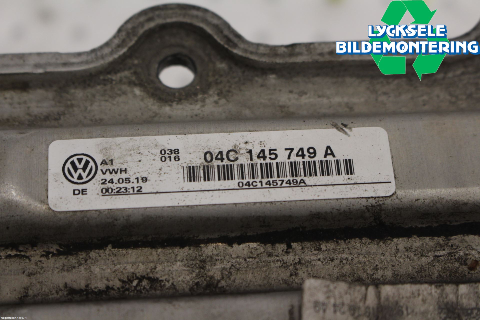 Volkswagen VW T-CROSS 19- Laddluft-Intercoolerrör