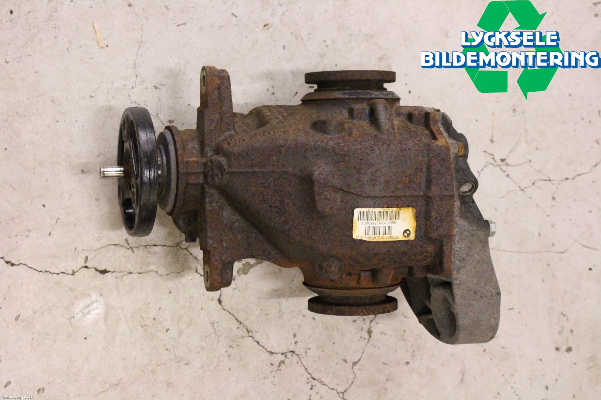 BMW 3 E90/91 SED/TOU 05-12 Bakväxel-Diff