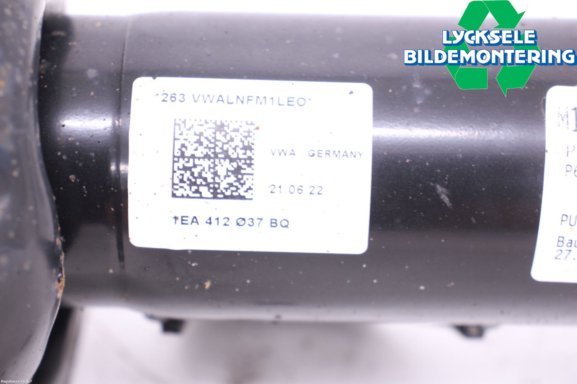 Volkswagen VW ID.4 21- Fjäderben Fram Vänster