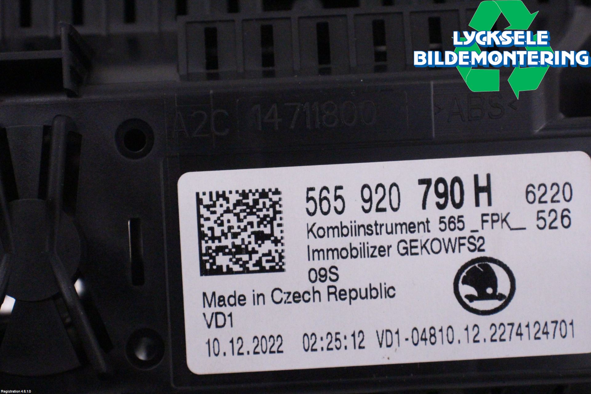 Skoda KODIAQ 17-24 Instrument Komb
