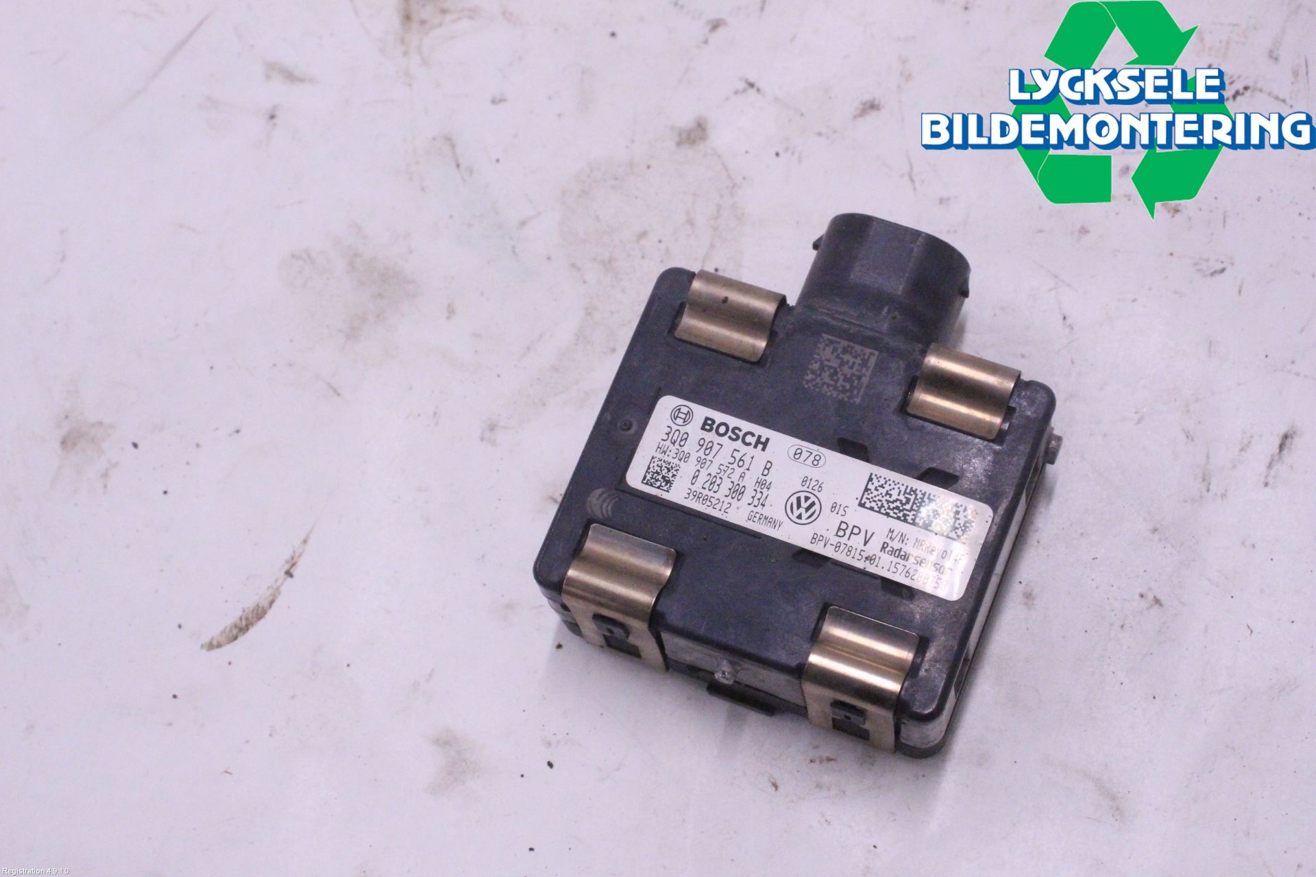 Volkswagen VW PASSAT 15-19 Sensor Aktivt Kollisionsskydd
