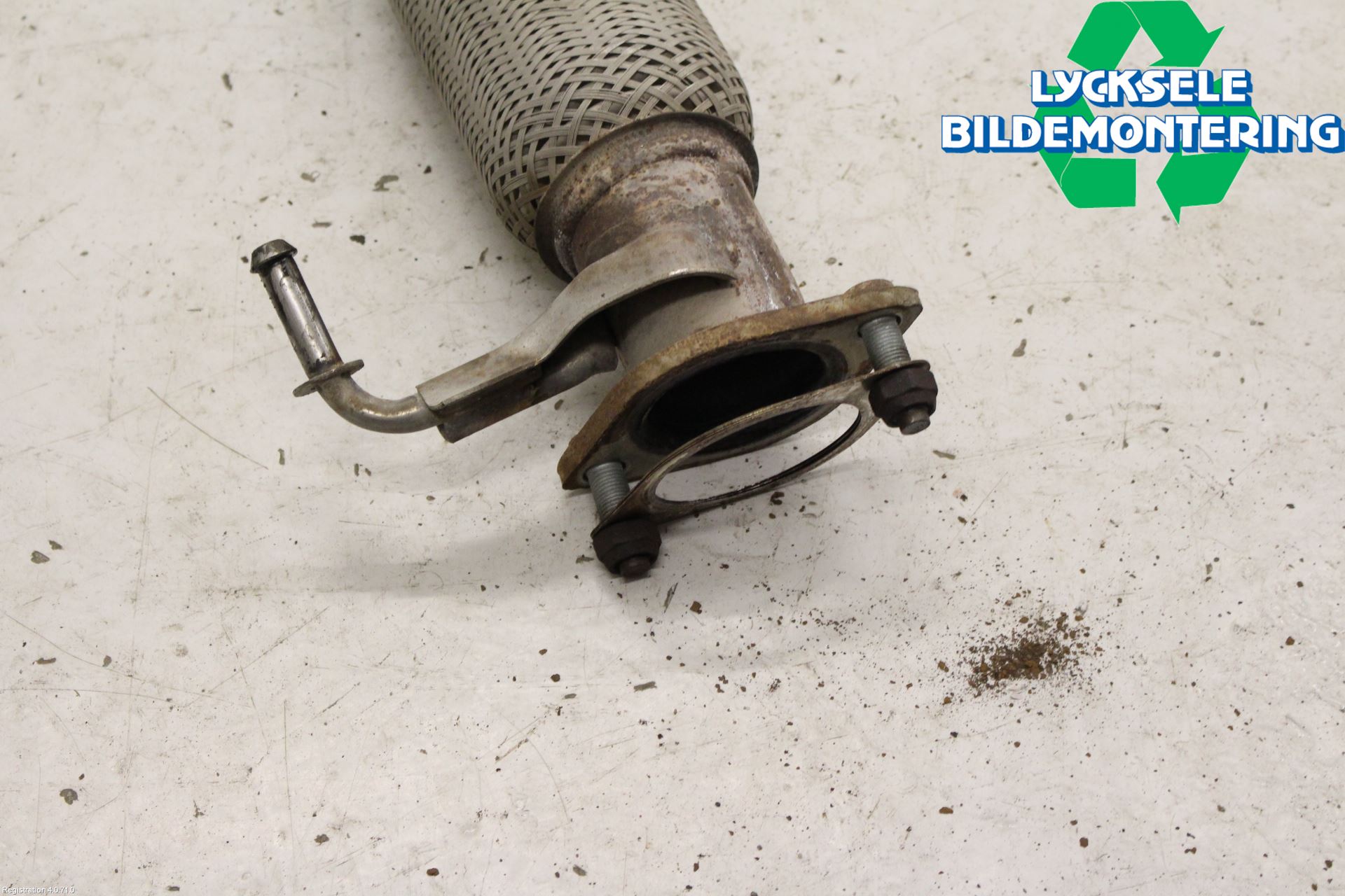 Kia SORENTO 10-14 Avgasrör Främre-Mitt-Bak
