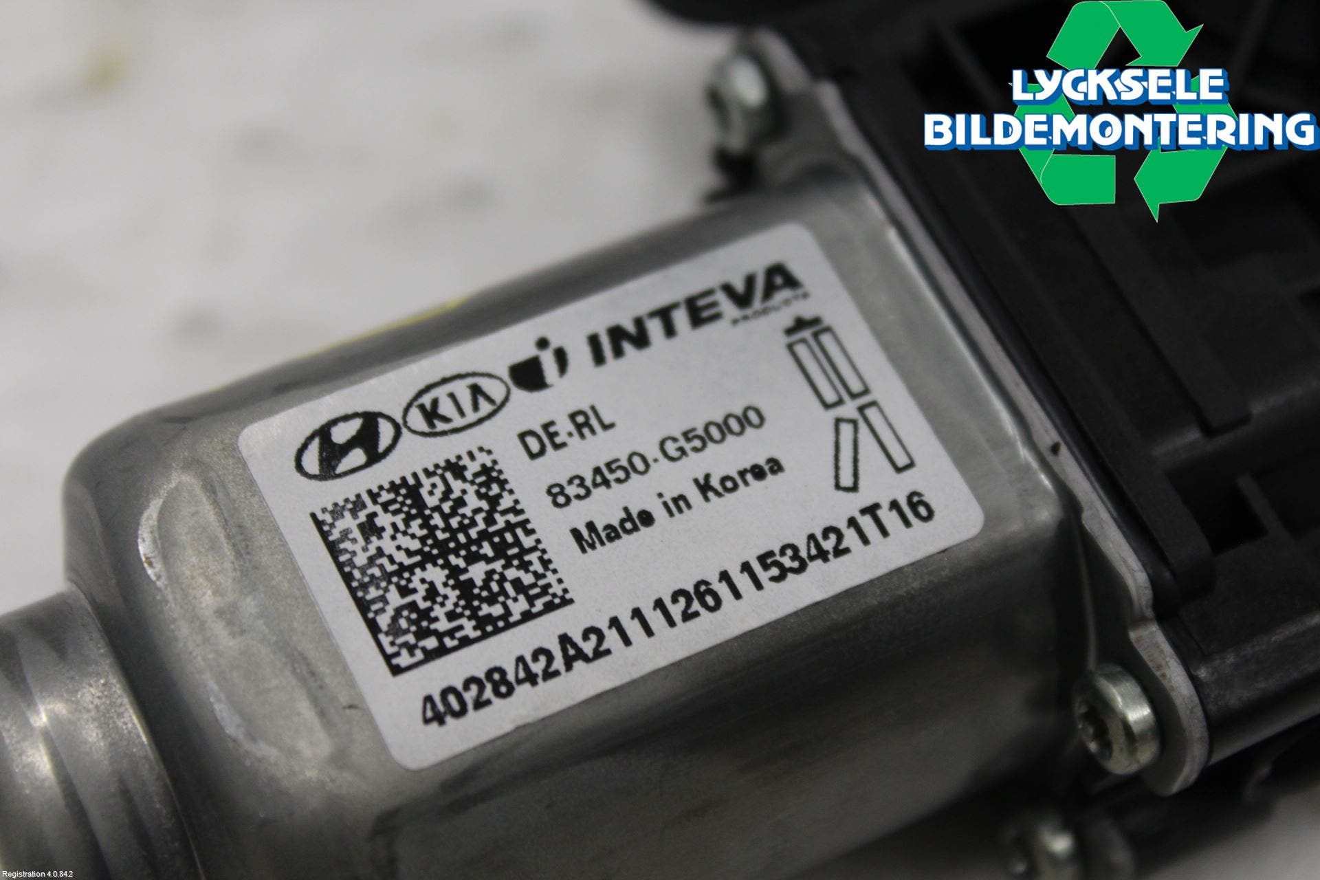 Kia NIRO (DE) 17-22 Fönsterhissmotor