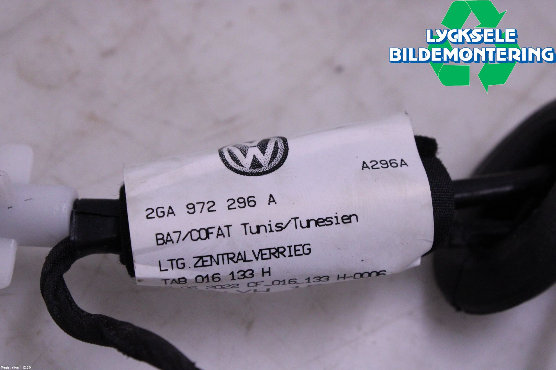 Volkswagen VW T-ROC 18- Låskista-Dörrlås