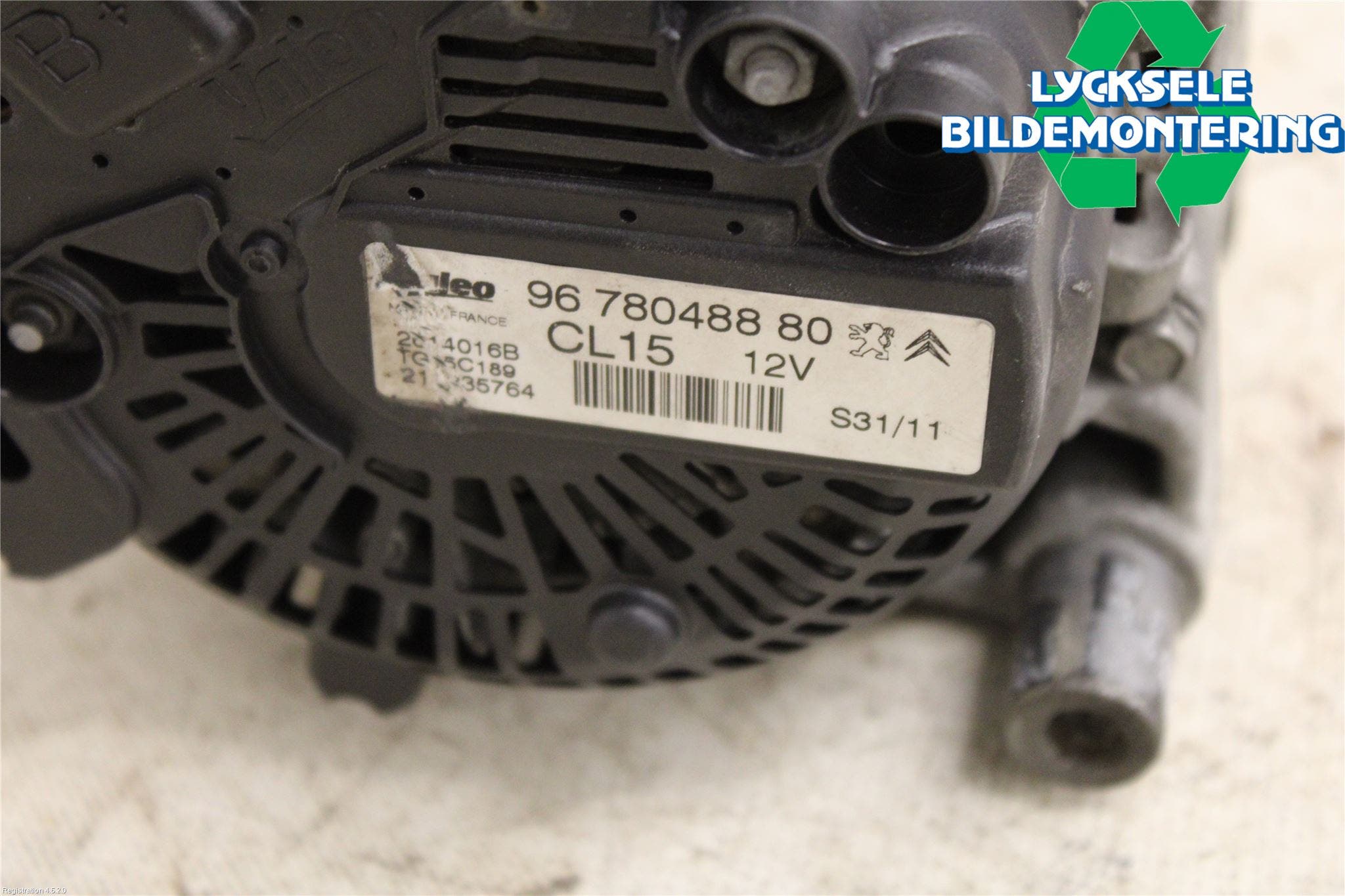 Peugeot EXPERT 07-14 Generator