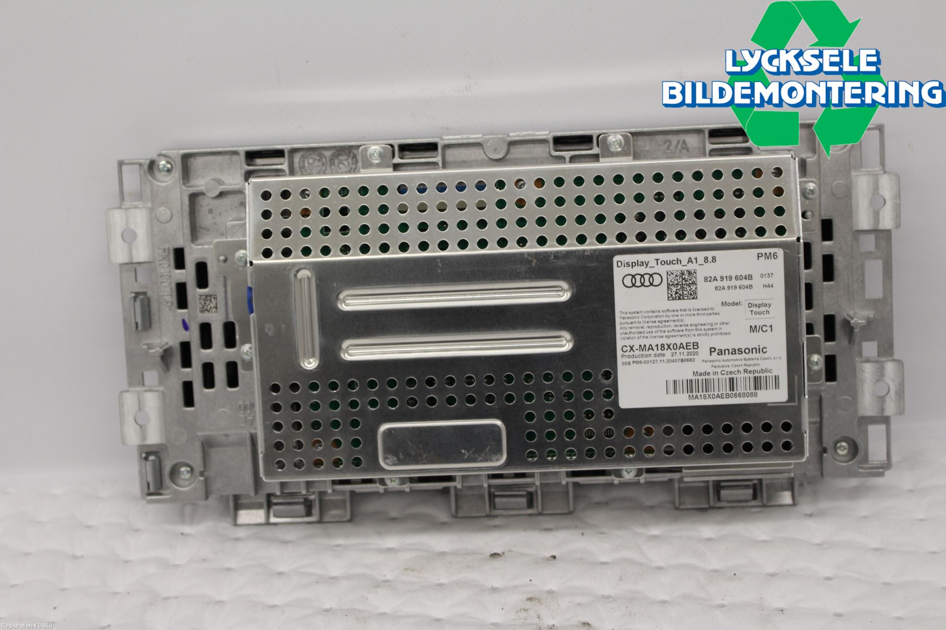 Audi A1 19- Bildskärm