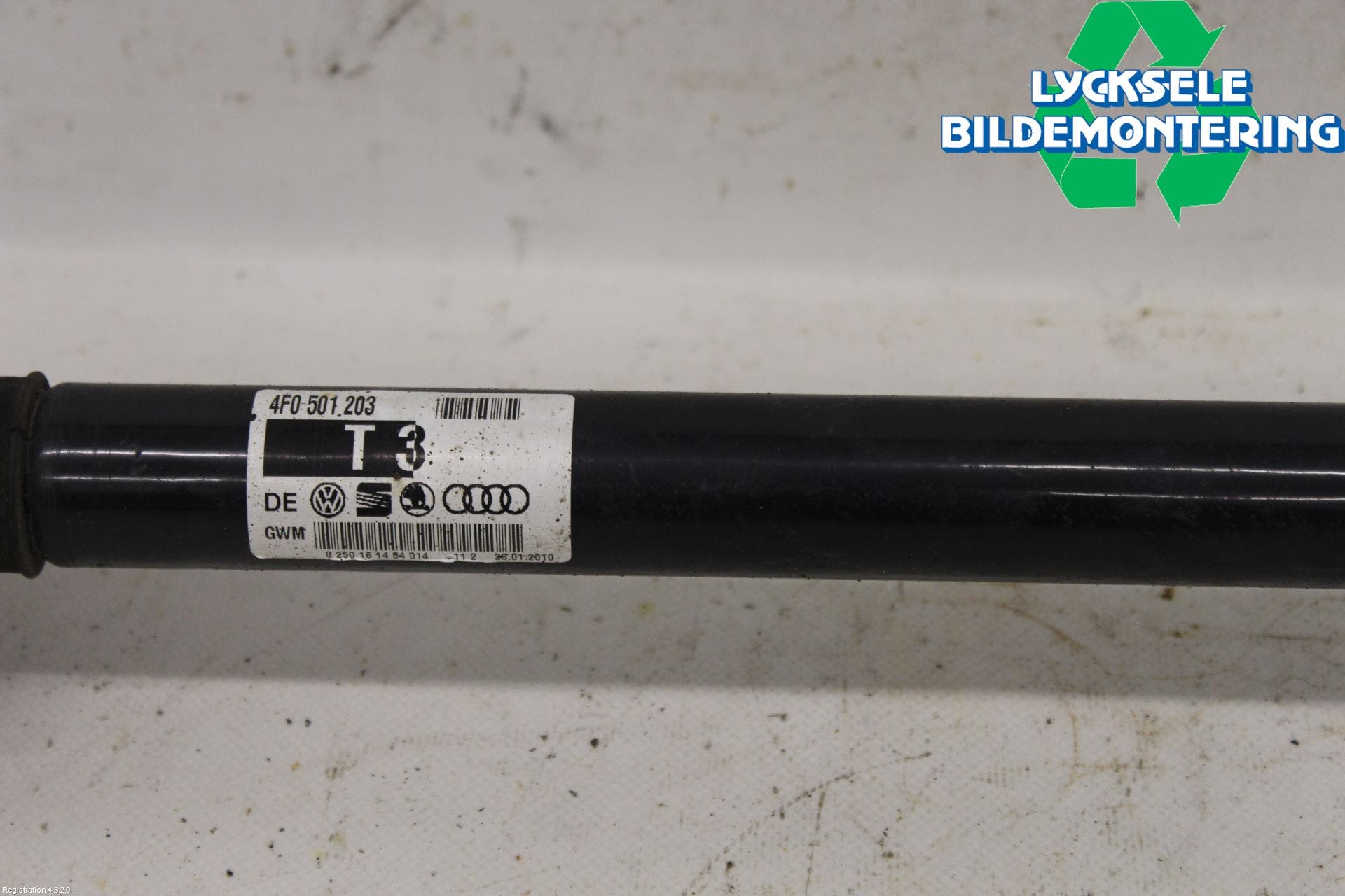 Audi ALLROAD 06-11 Drivaxel Bak Höger