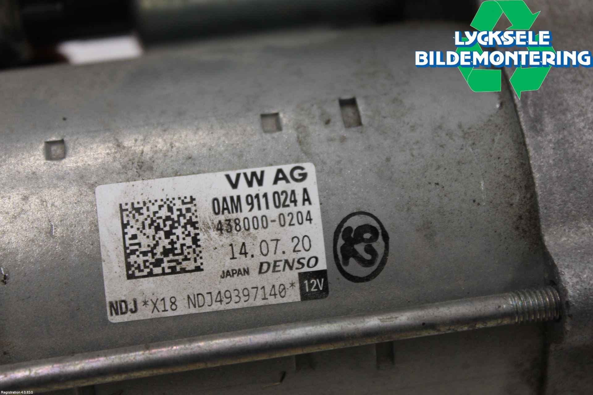 Skoda FABIA 15-21 Startmotor