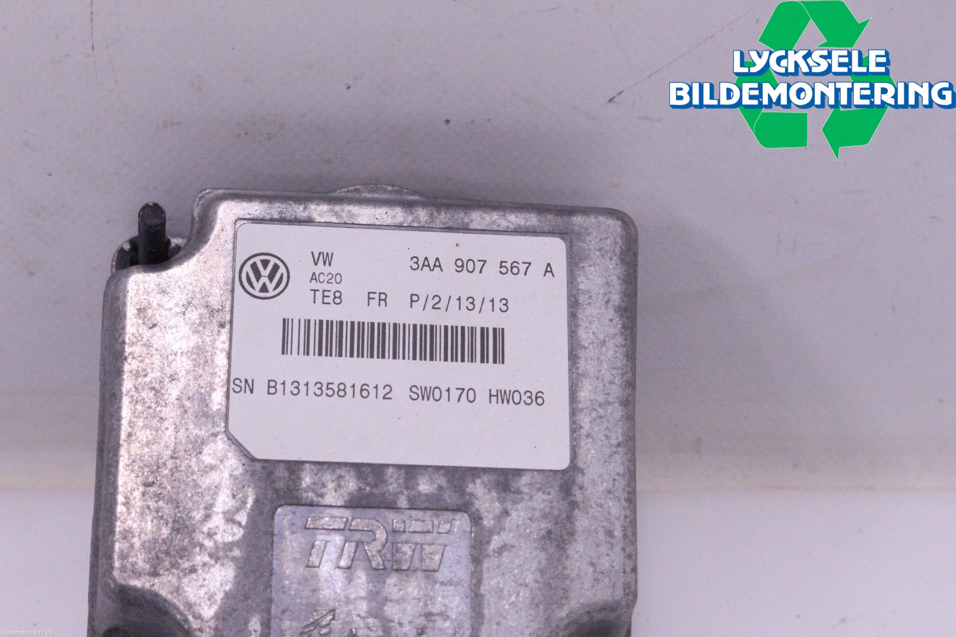 Volkswagen VW PASSAT 11-14 Sensor Adaptiv Farthållare