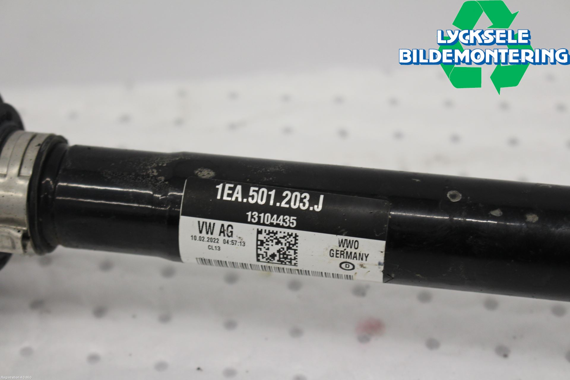 Volkswagen VW ID.4 21- Drivaxel Bak Vänster