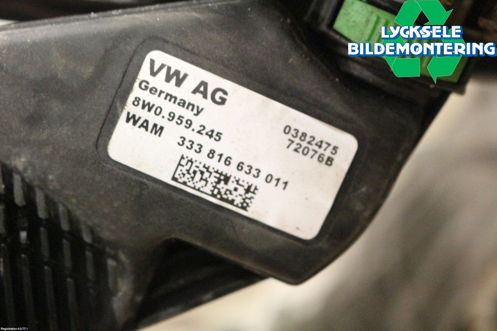 Audi A4/S4 B9 16-19 Dragkrok