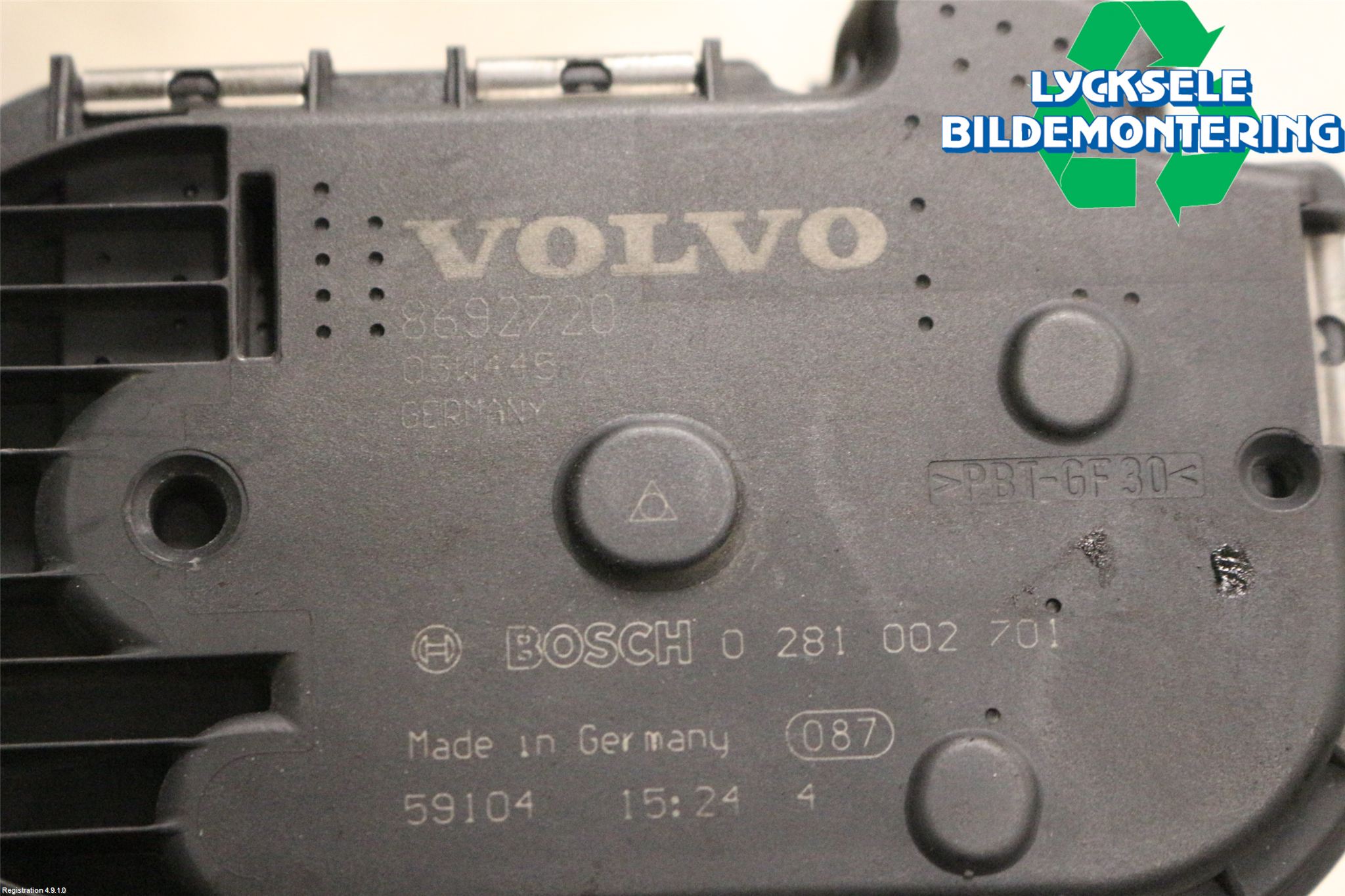 Volvo V70 05-08 Injspjällhus