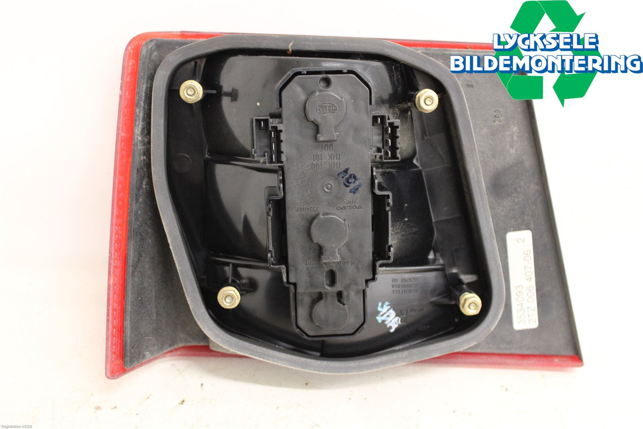 Volvo 940 91-98 Bakljus Lucka Hö