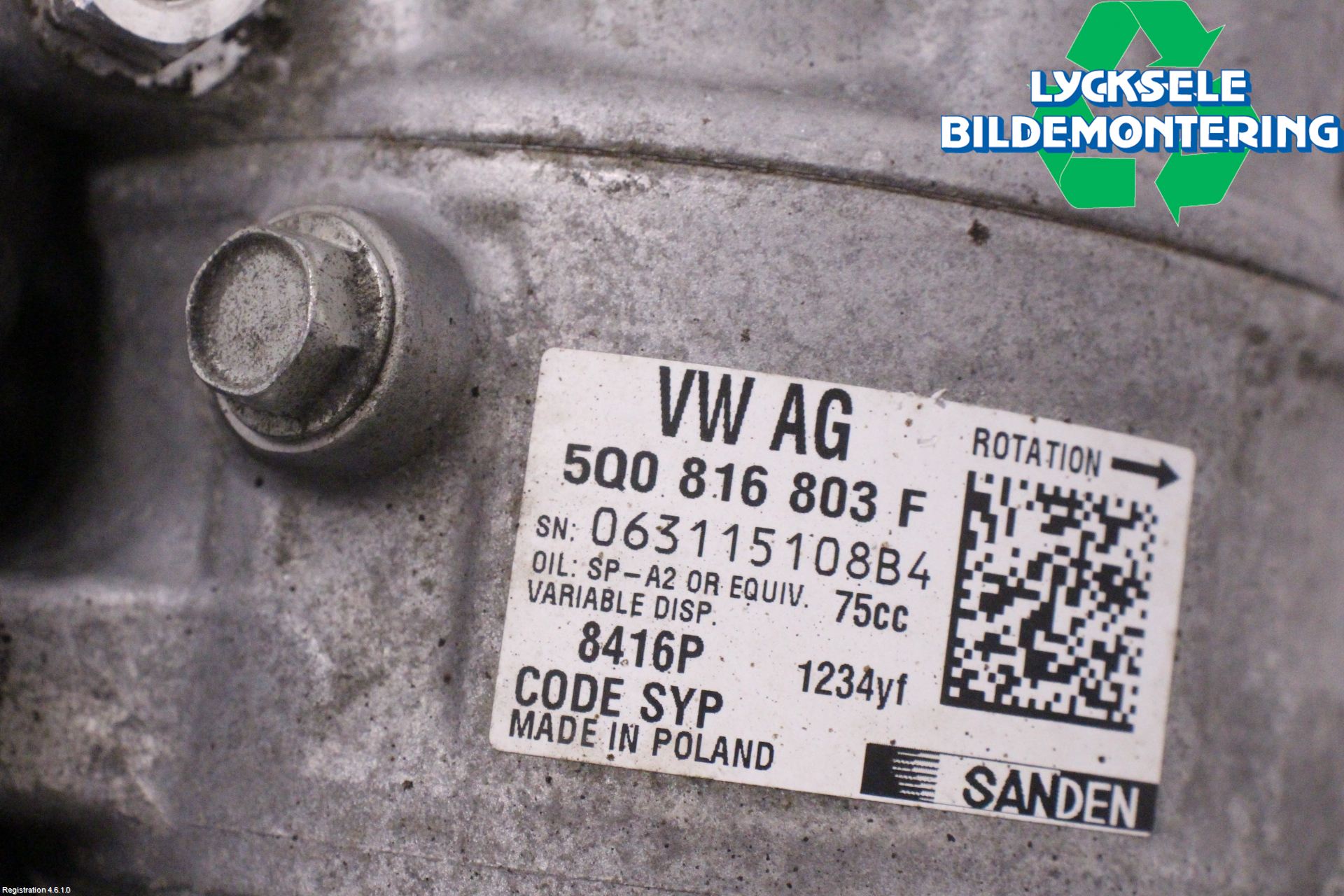 Skoda FABIA 15-21 Ac Kompressor