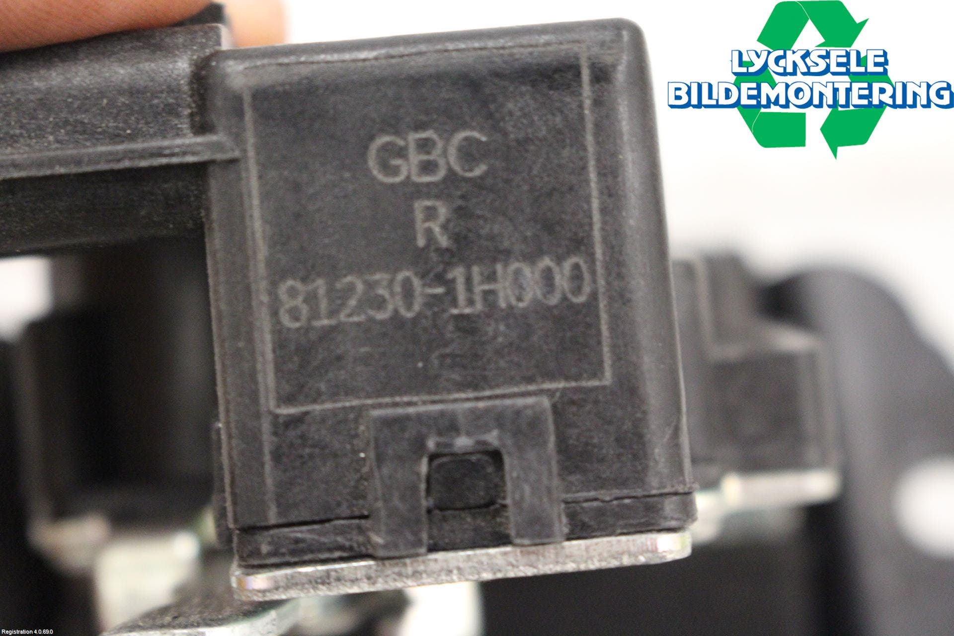 Hyundai ix20 Låskista Baklucka