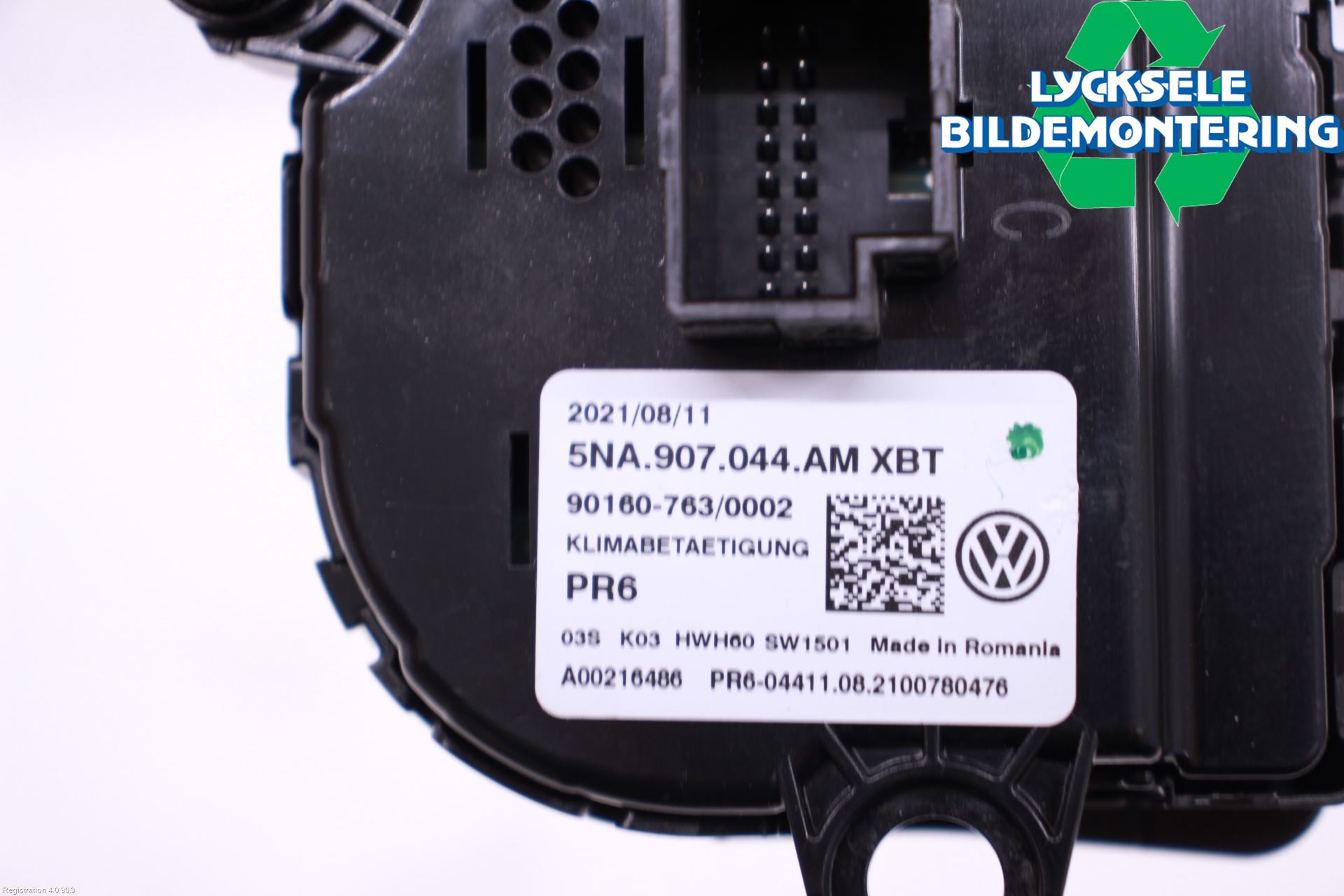 Volkswagen VW TIGUAN 16-24 Ac Styrenhet Ac Manöveren