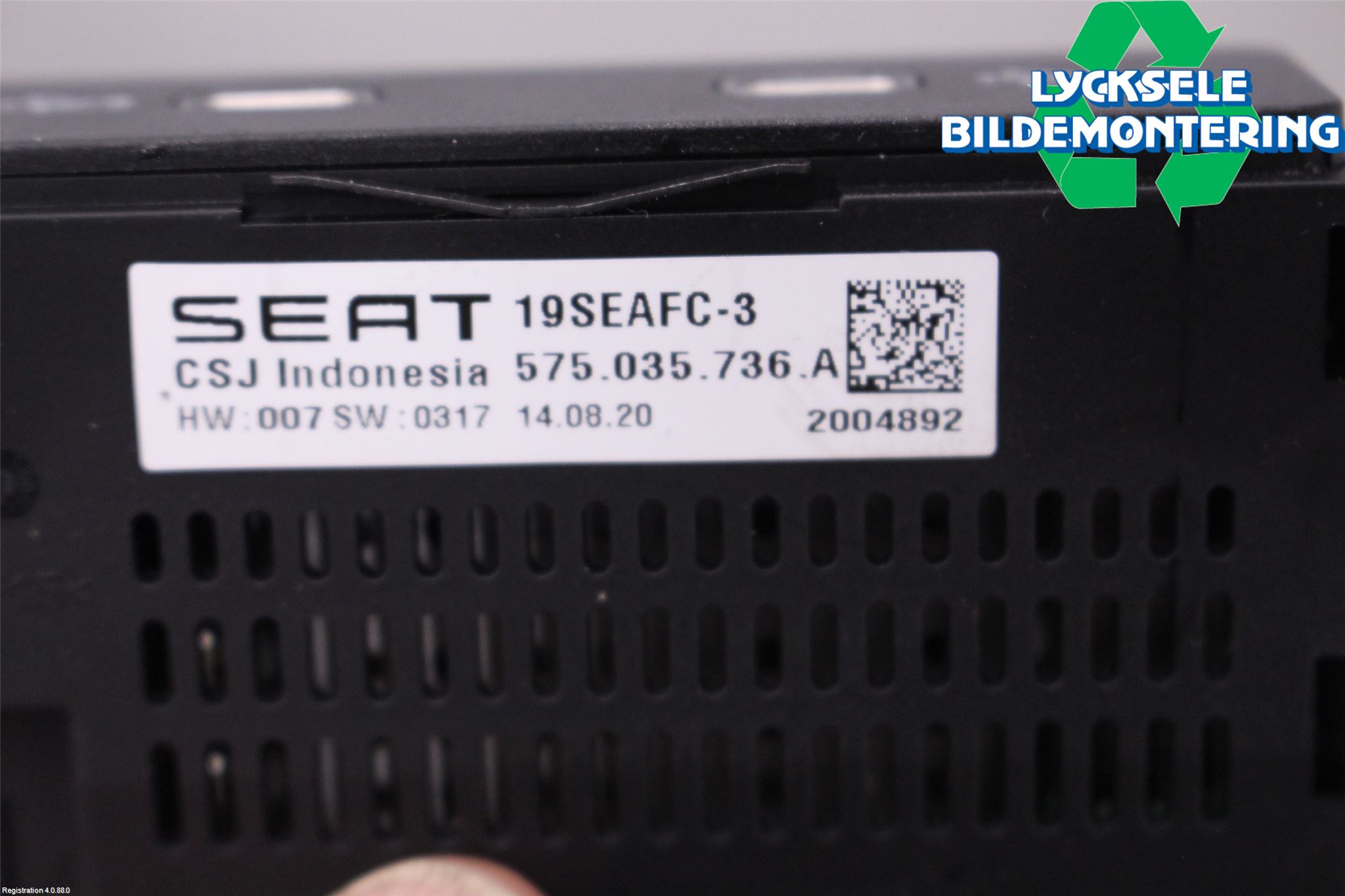 Seat ARONA Usb Connection