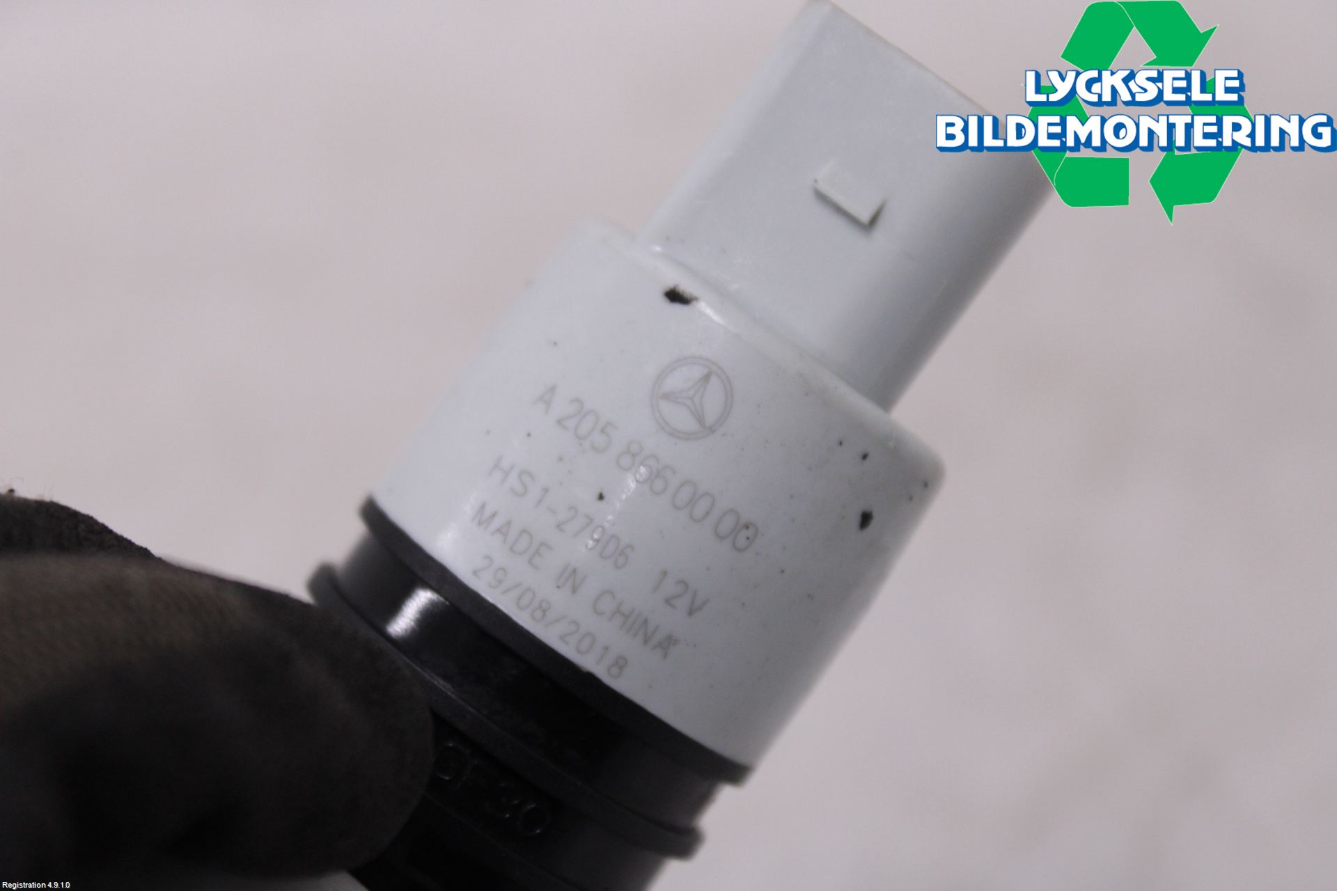 Mercedes-Benz MB E-KLASS (W213) 16-23 Spolarpump Vindruta