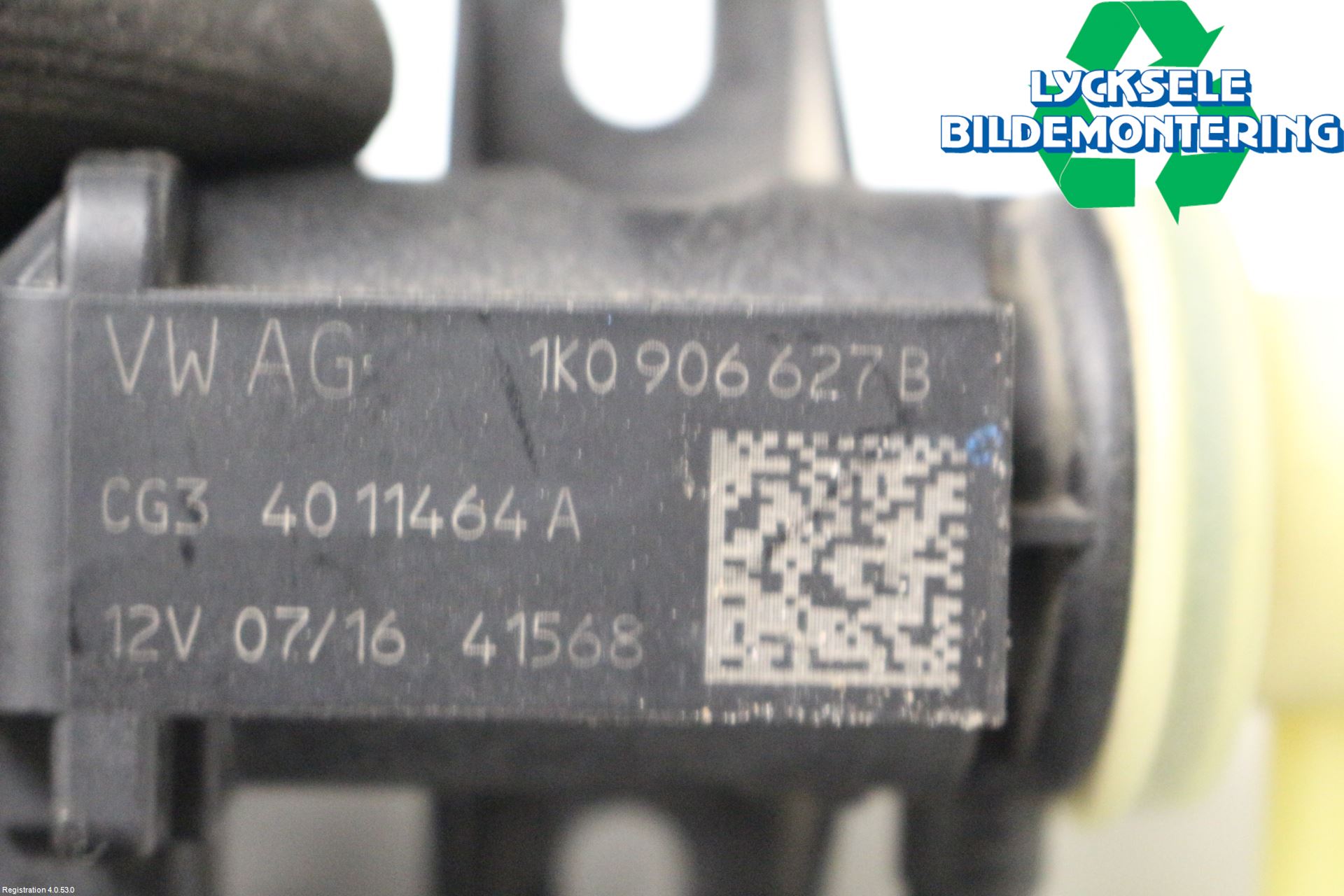 Volkswagen VW PASSAT 15-19 Magnetventil Laddtryck