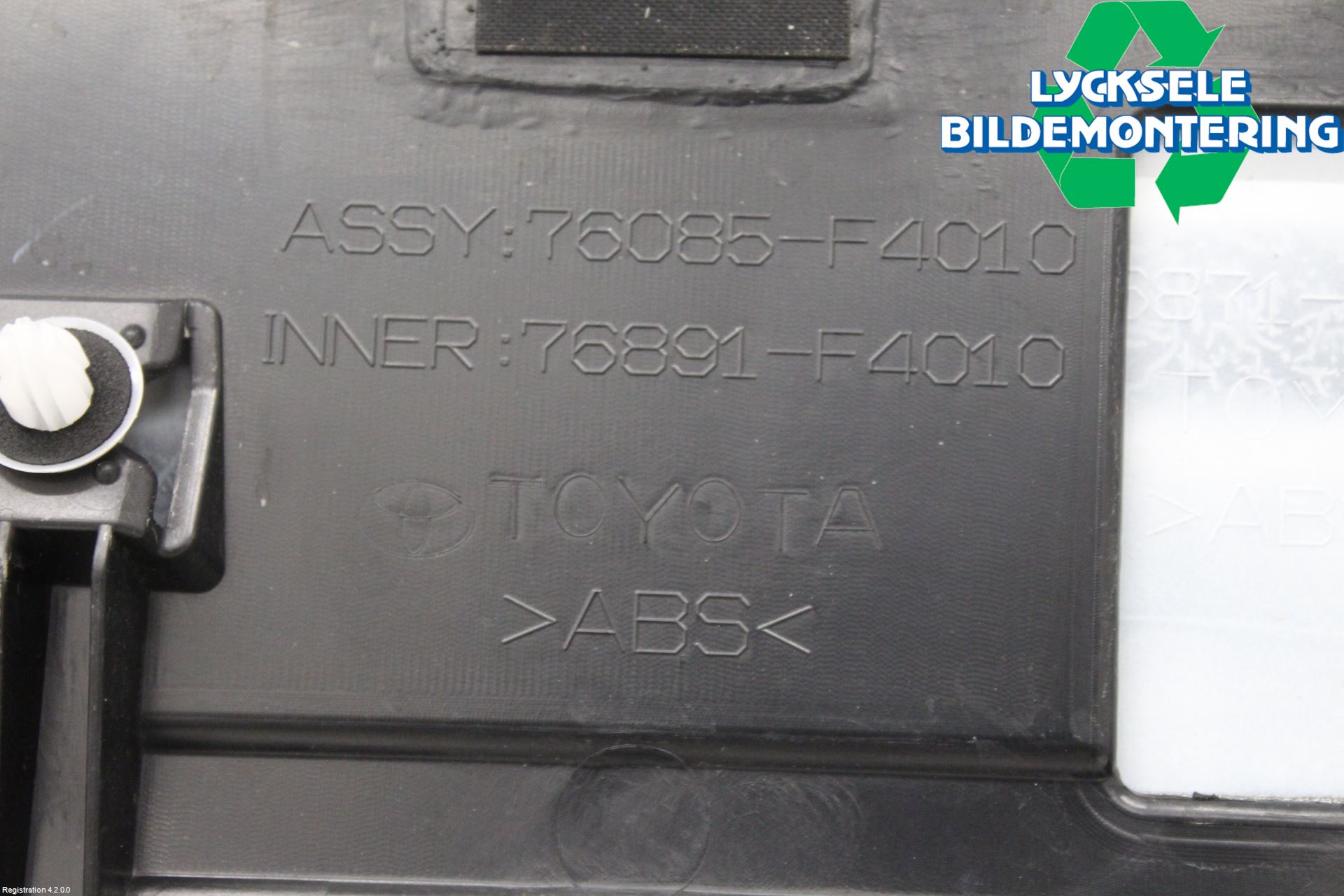 Toyota C-HR 16-23 Spoiler Baklucka