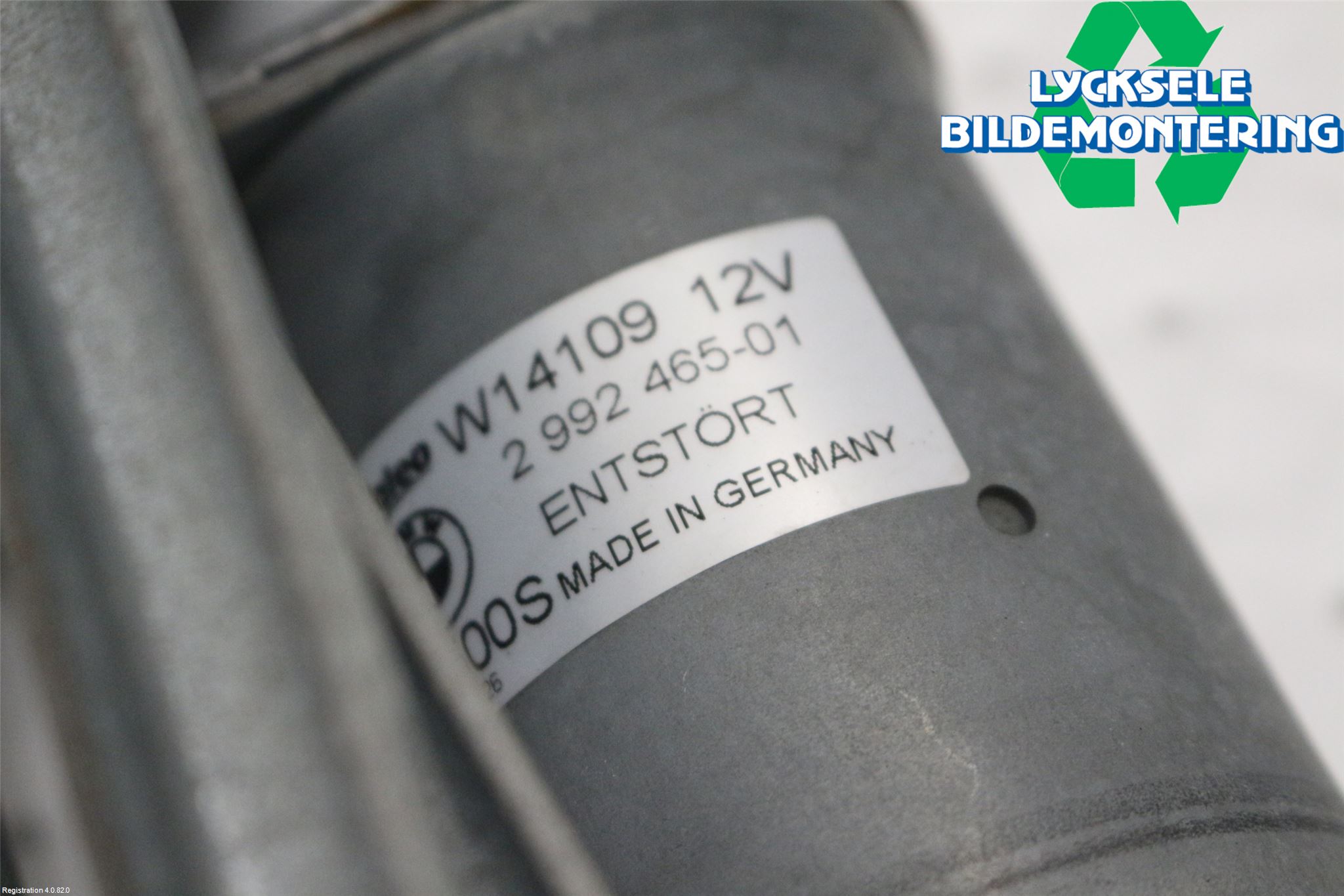 BMW X1 E84 10-15 Torkarmotor Vindruta