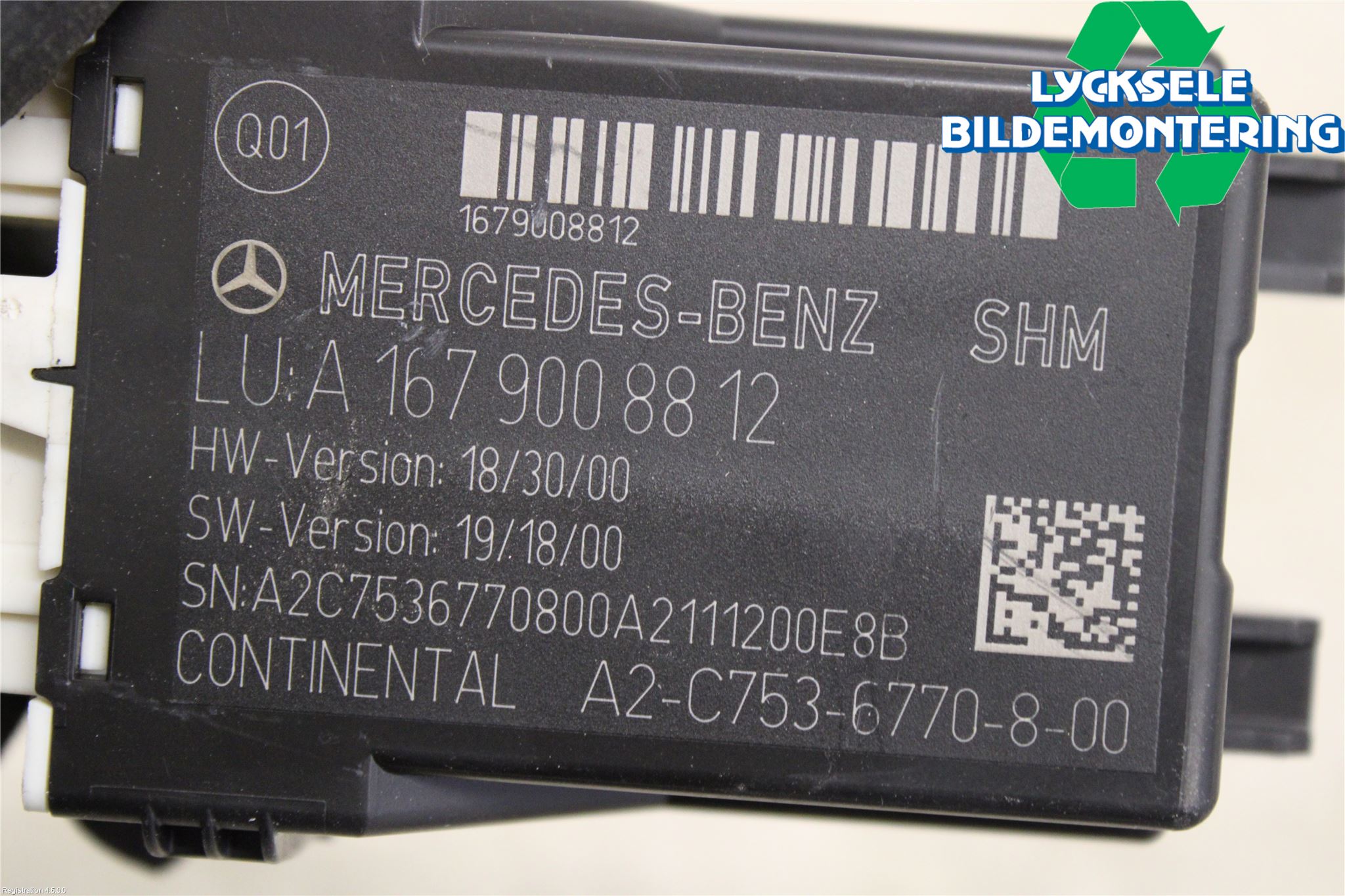 Mercedes-Benz MB GLE-KLASS (W167/V167/C167) 19- Relä Stolvärme