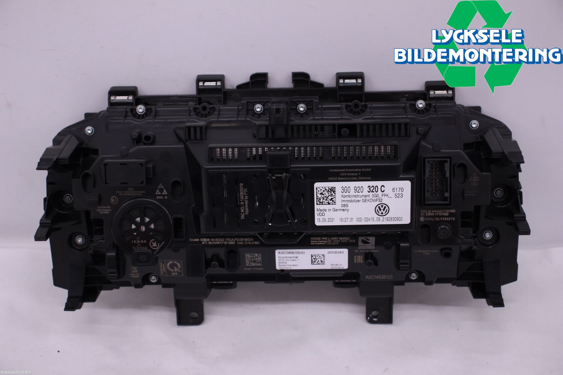 Volkswagen VW TIGUAN 16-24 Instrument Komb