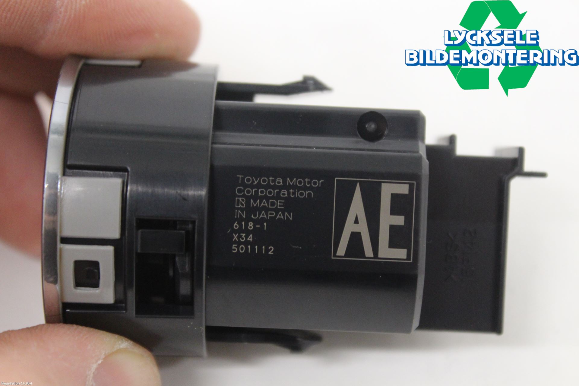 Toyota COROLLA 19- Startknapp Personbil