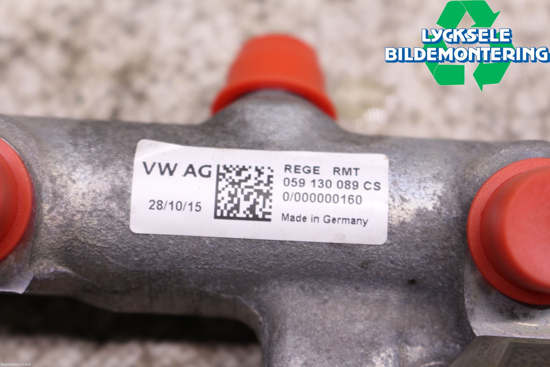 Audi A6 ALLROAD 12-18 Inj. Fuelrail