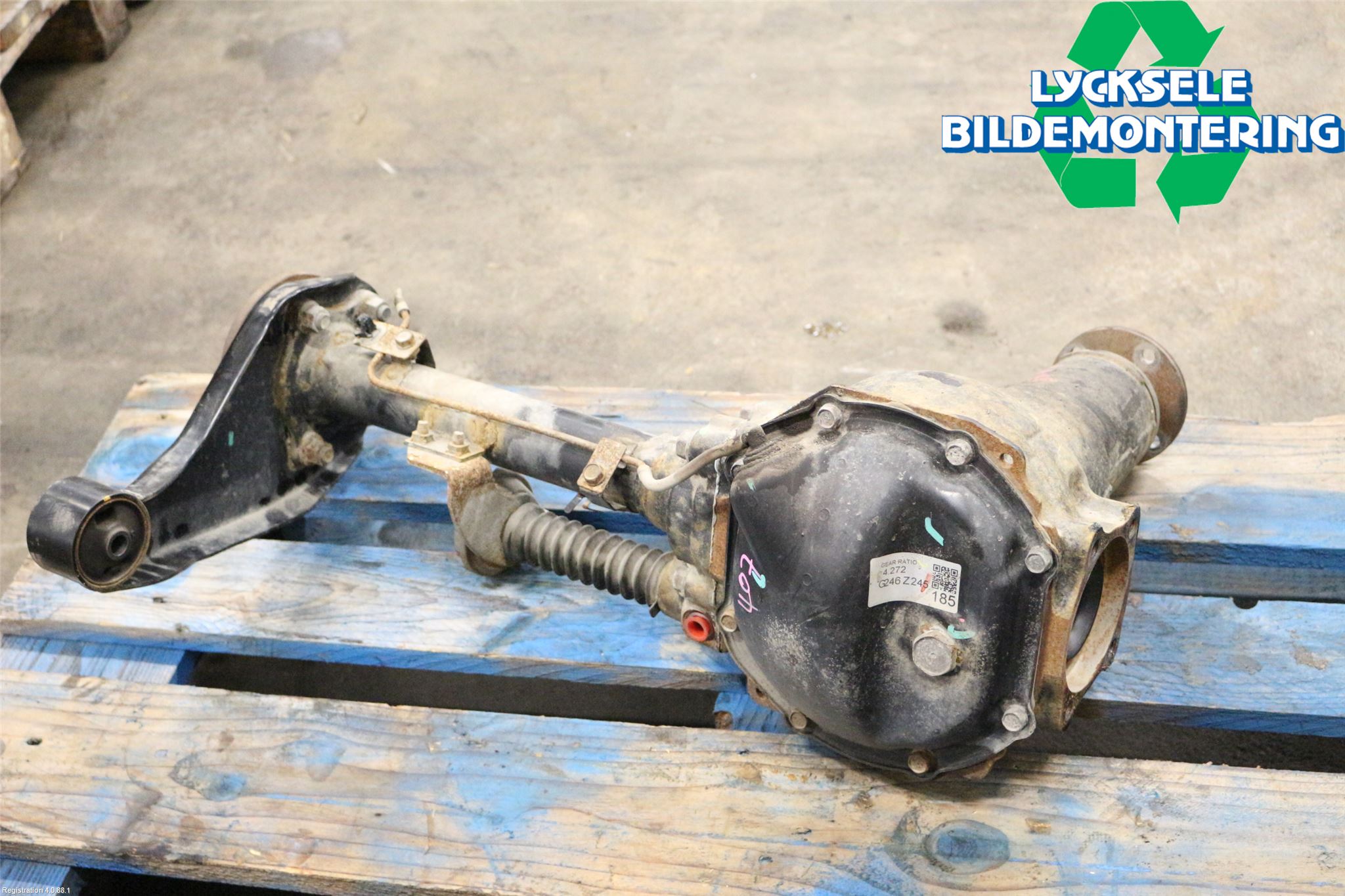 Mitsubishi L200 16-23 Framvagn Diffrential