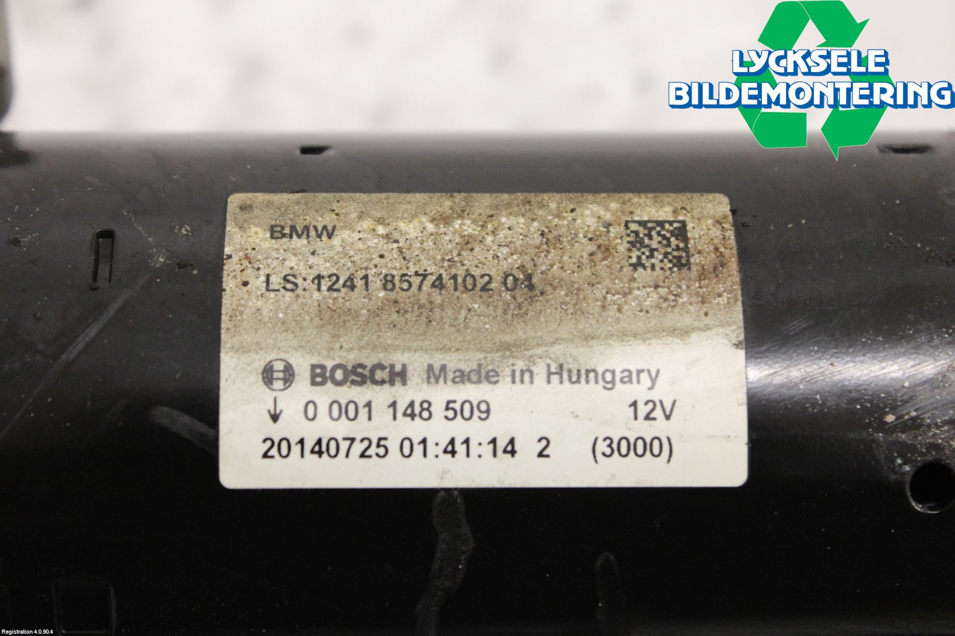 BMW 4 F32/F33/F82/F83 13-20 Startmotor Diesel