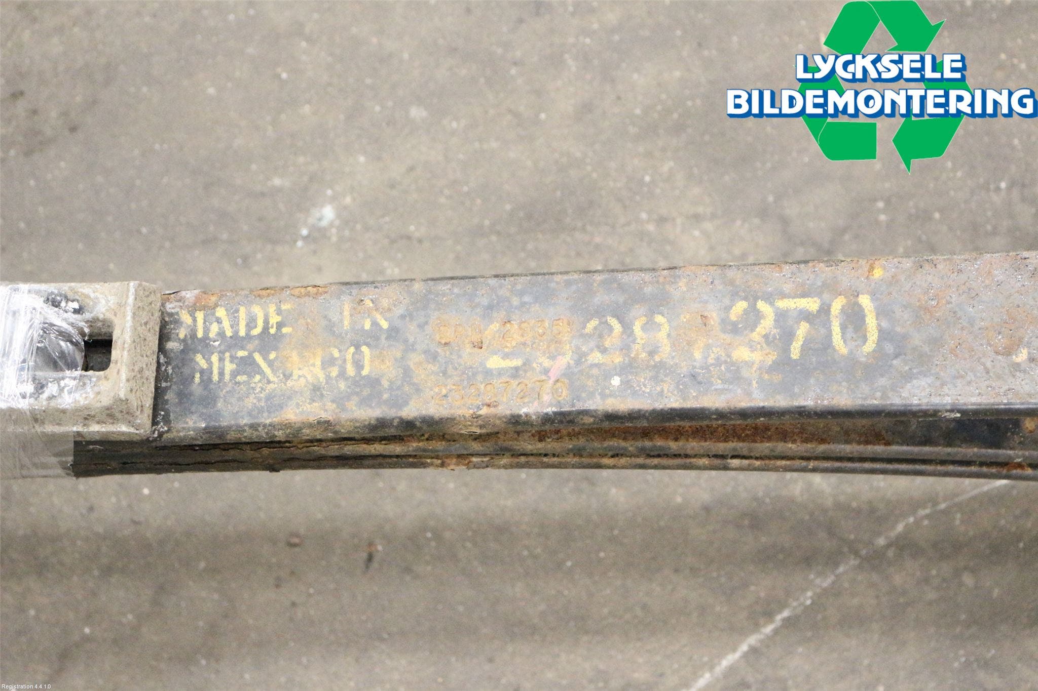 Chevrolet SILVERADO PICKUP Fjäder Bak Blad