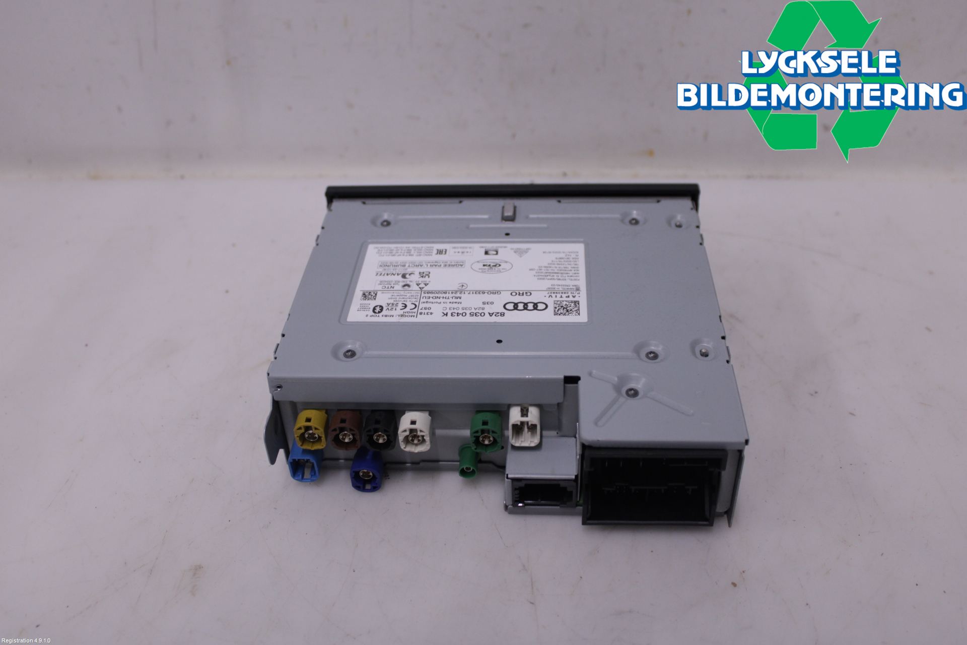 Audi Q3 F3 19- Cd Radio - Multimediapanel